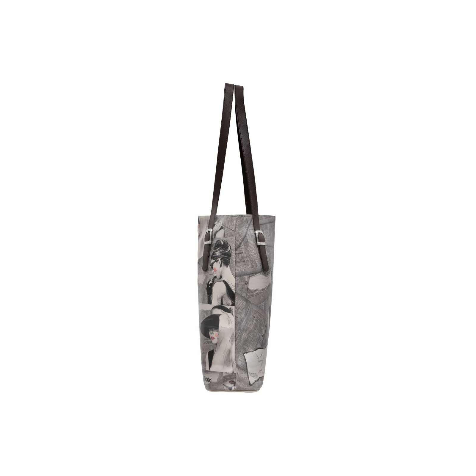 DOGO Umhängetasche "Tall Bag Damen Schultertasche Go Back To Being Yourself günstig online kaufen