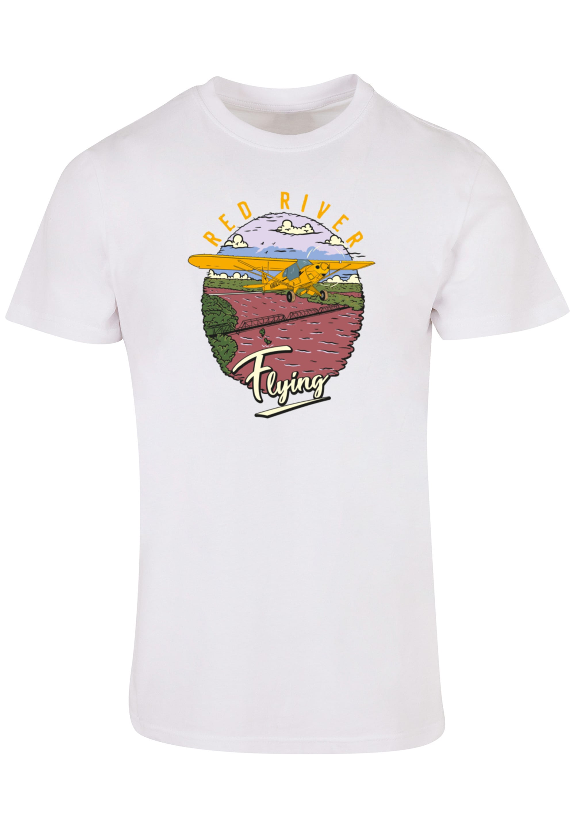 F4NT4STIC T-Shirt "Red River Flying", Print günstig online kaufen