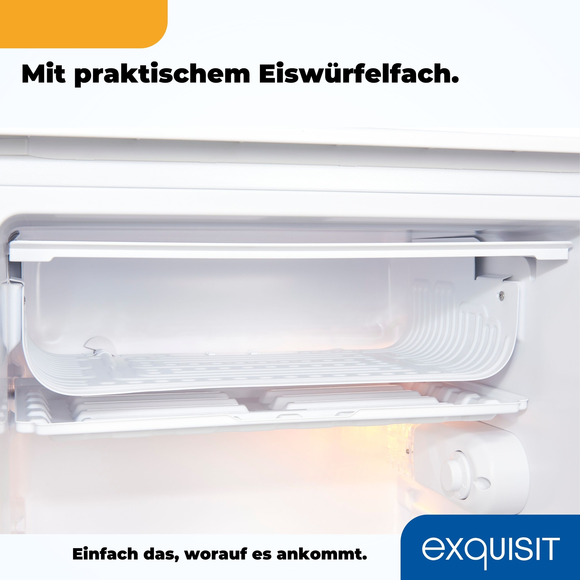 exquisit Kühlschrank »KS116-0-041E weiss«