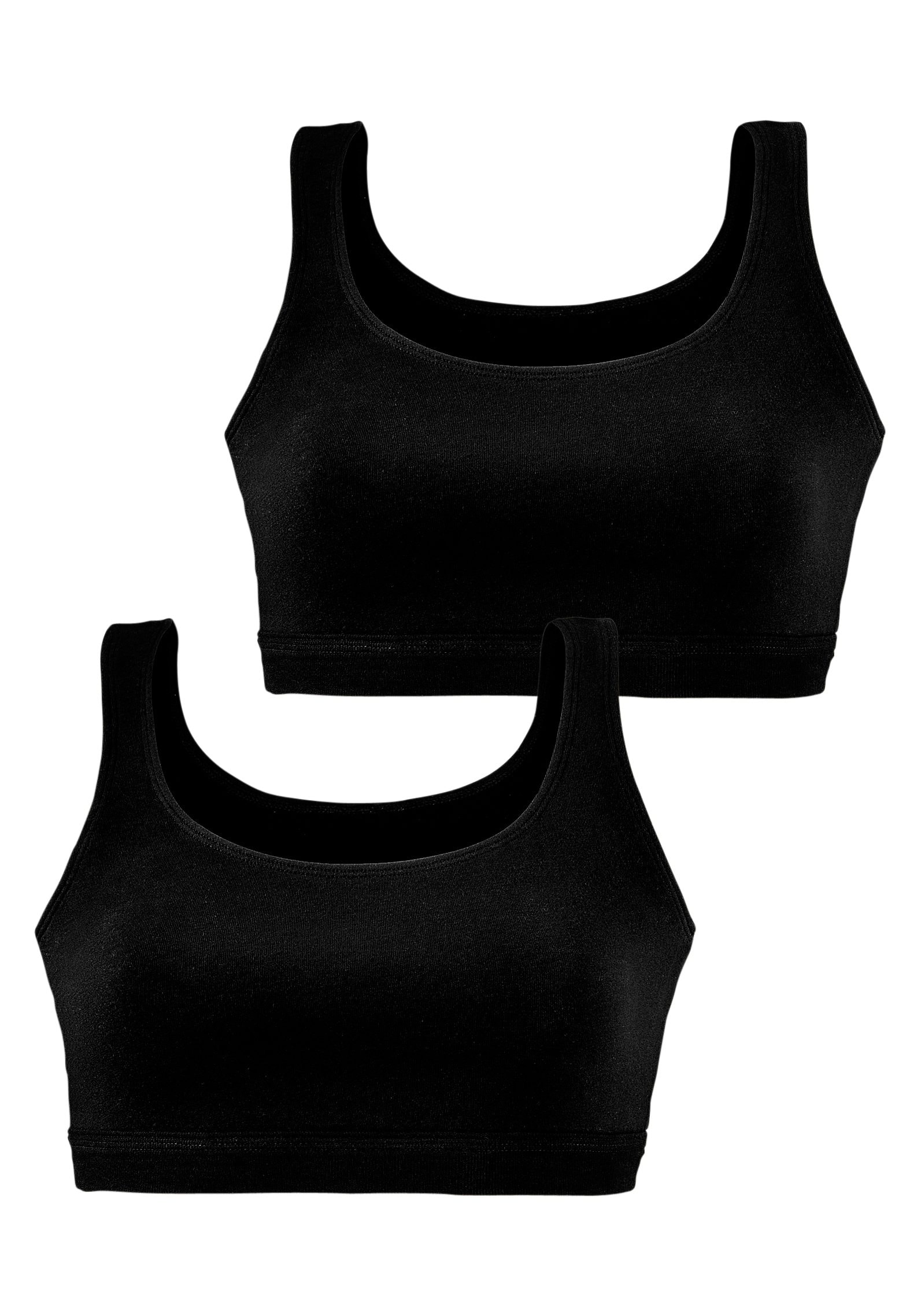 Bustier, Cup A/B-C/D aus elastischer Baumwoll-Qualität