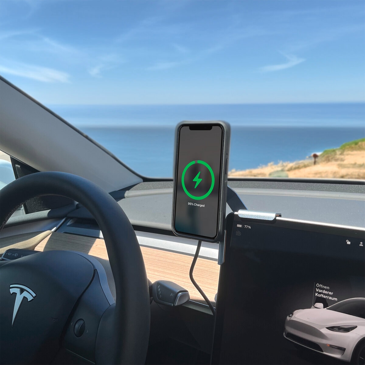 4smarts Wireless Charger »Qi2 Screen Mount«