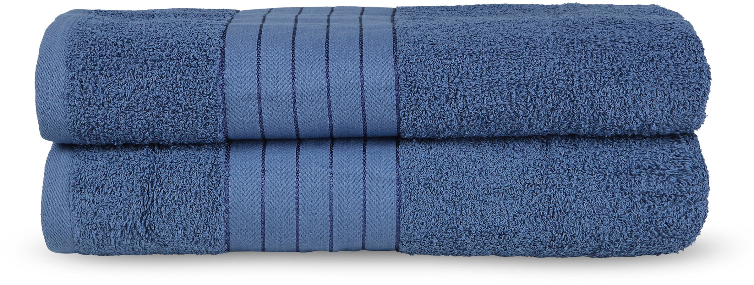 good morning Badetuch "Uni Towels" Baumwolle, Walkfrottee, Bordüre, 500 GSM günstig online kaufen