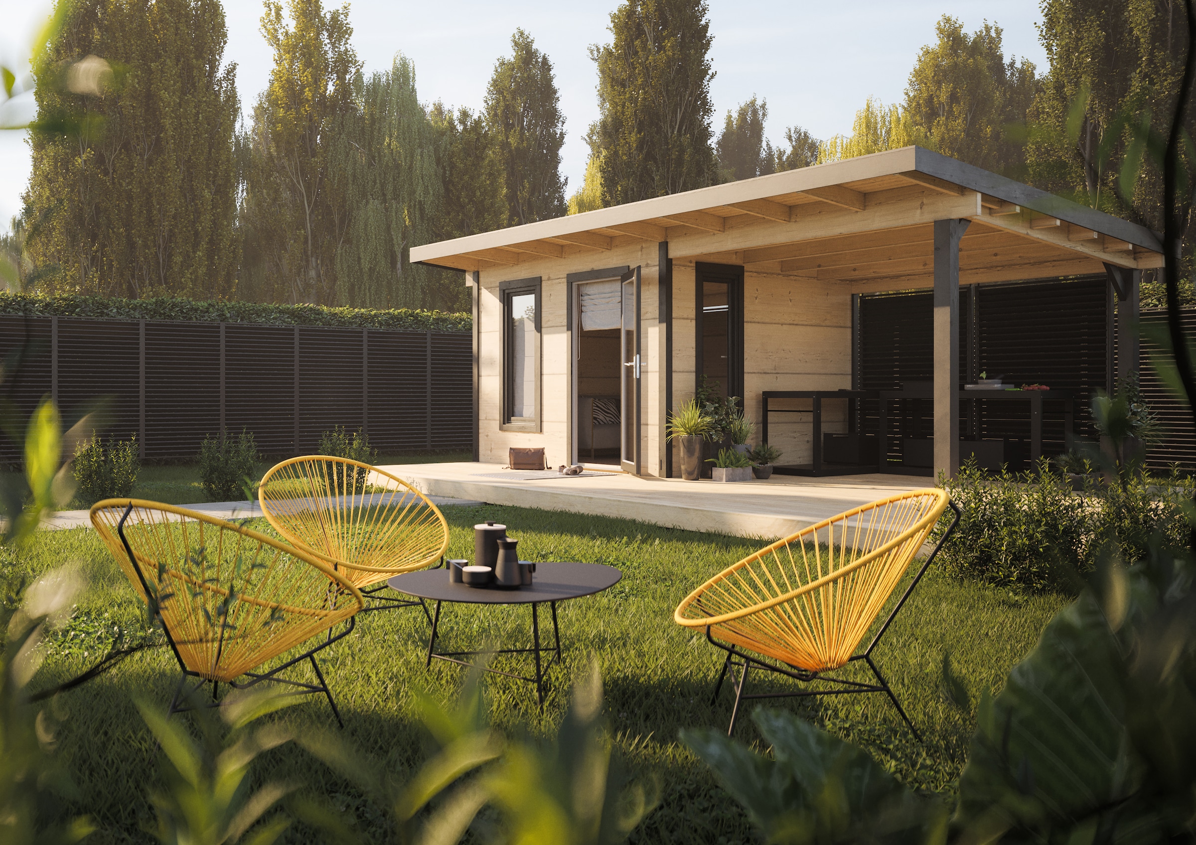 Palmako Gartenhaus »Grace« verschiedene Farben