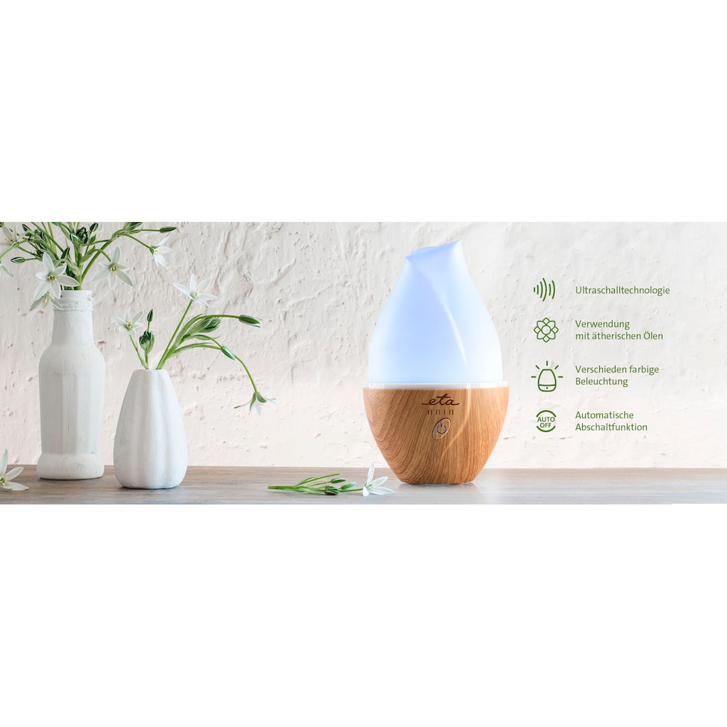 eta Diffuser »ARIA ETA463490000 Aroma Diffuser«, 0,6 l Wassertank