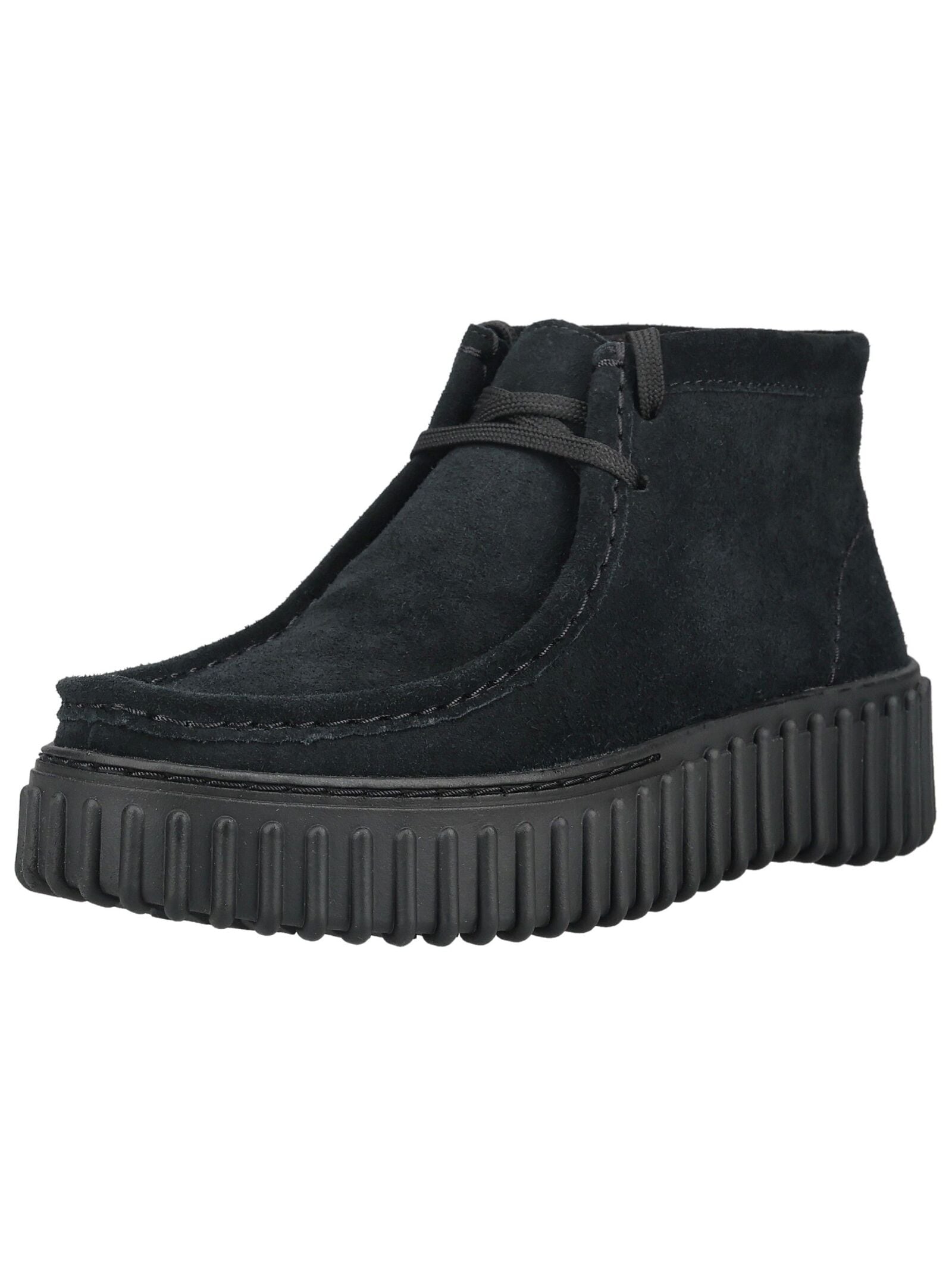 Clarks Schnürstiefelette "Clarks Stiefelette Veloursleder"