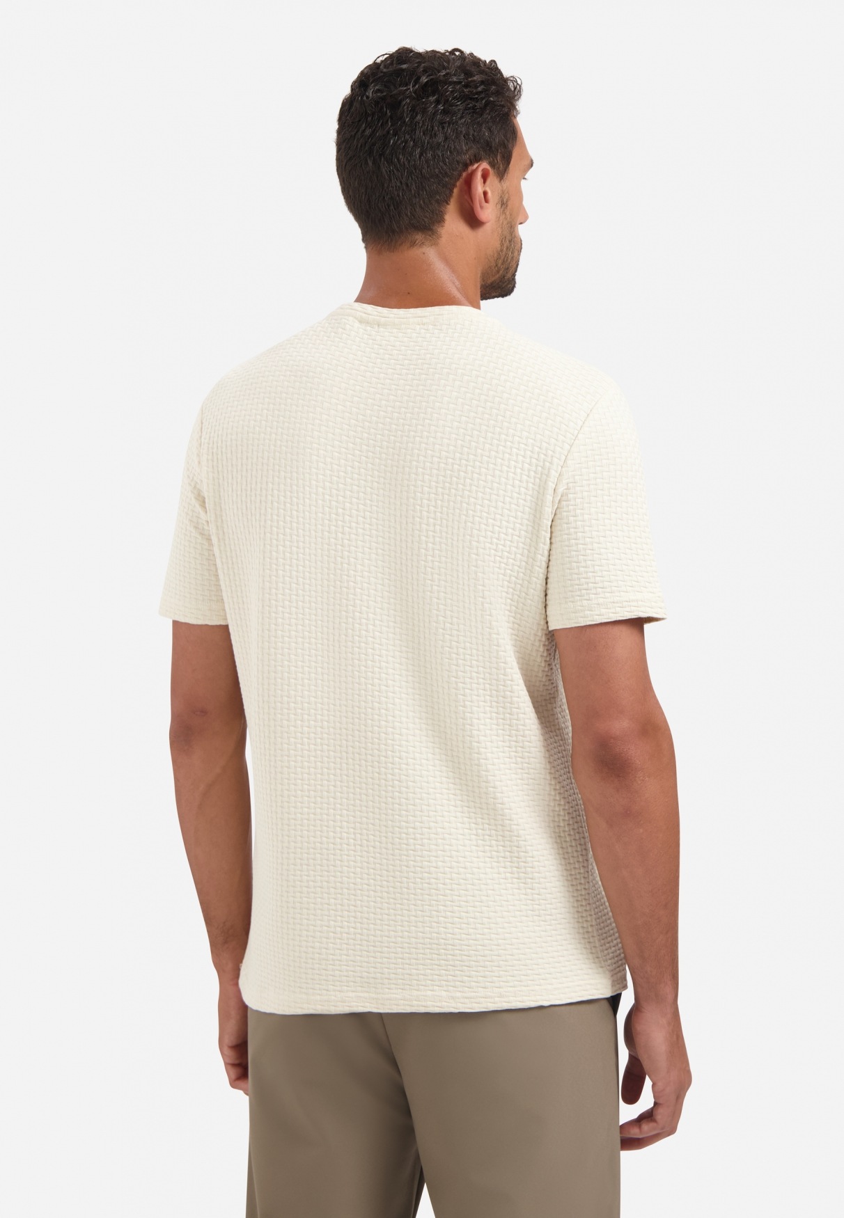 NO EXCESS T-Shirt "No Excess Strukturiertes T-Shirt" günstig online kaufen