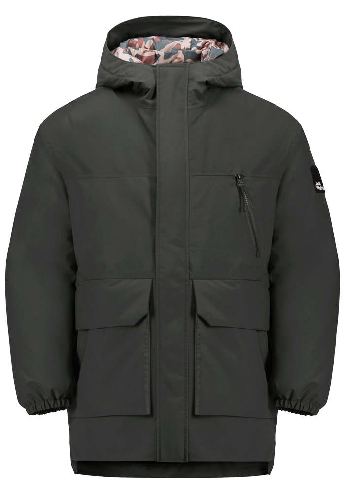 Jack Wolfskin Funktionsparka "TEEN 2L INS PARKA Y", mit Kapuze