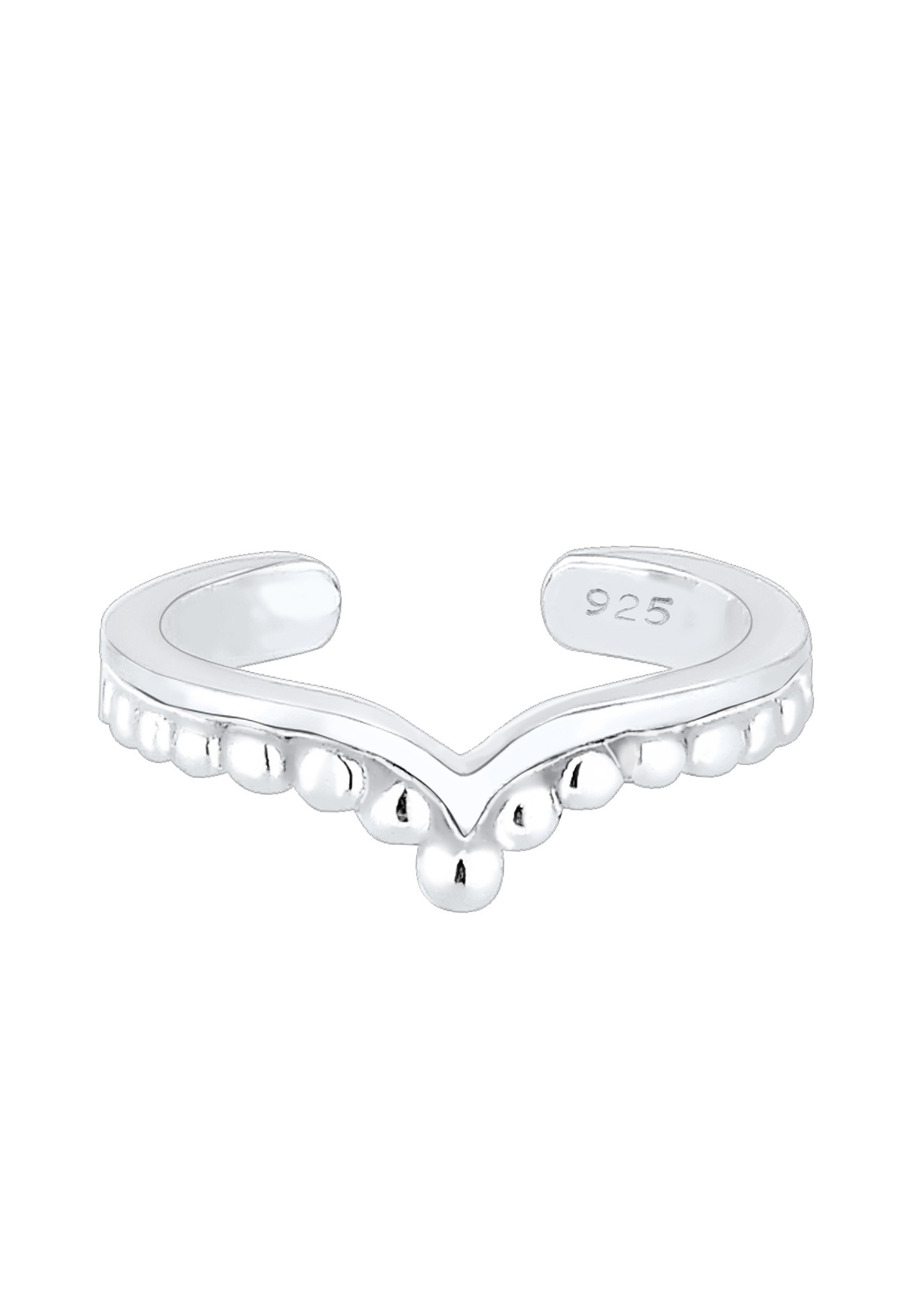 Elli Fingerring »Midi Dots Design 925 Sterling Silber«