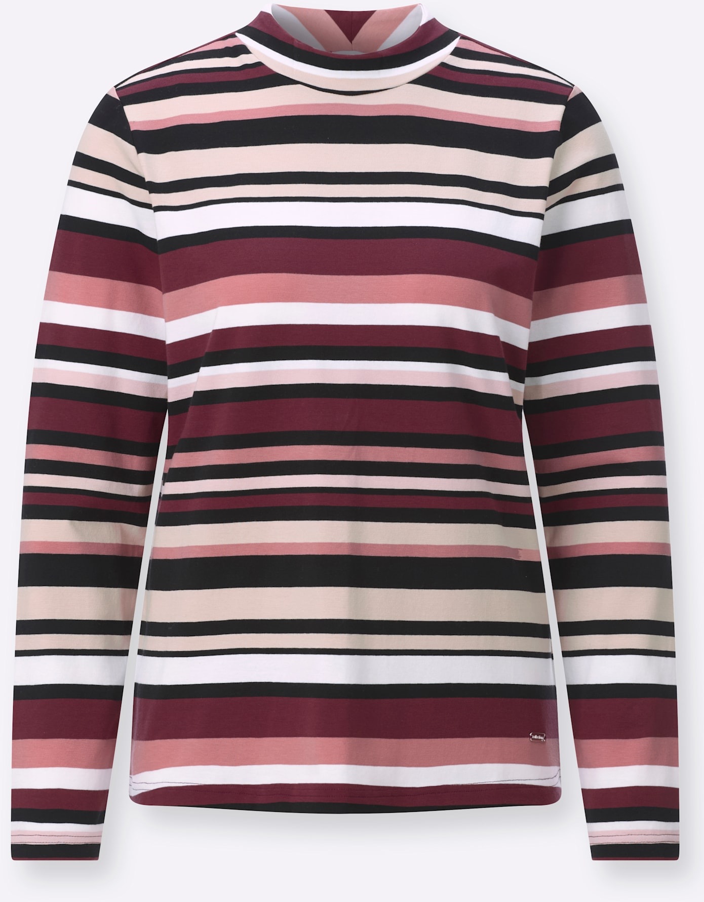 Casual Looks Langarmshirt »Stehkragen-Shirt« 1