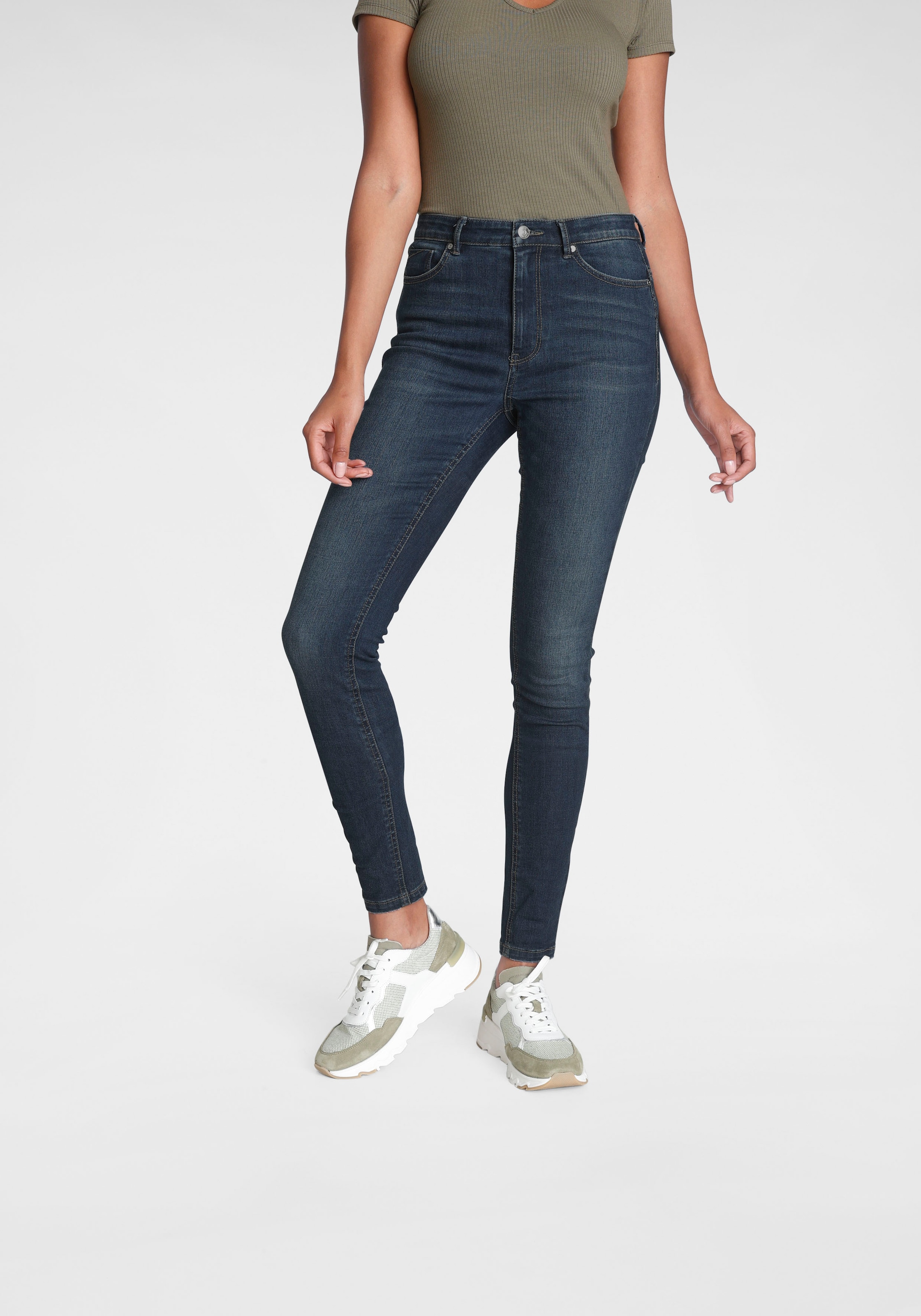 Skinny-fit-Jeans »ONLPAOLA«, mit Stretch