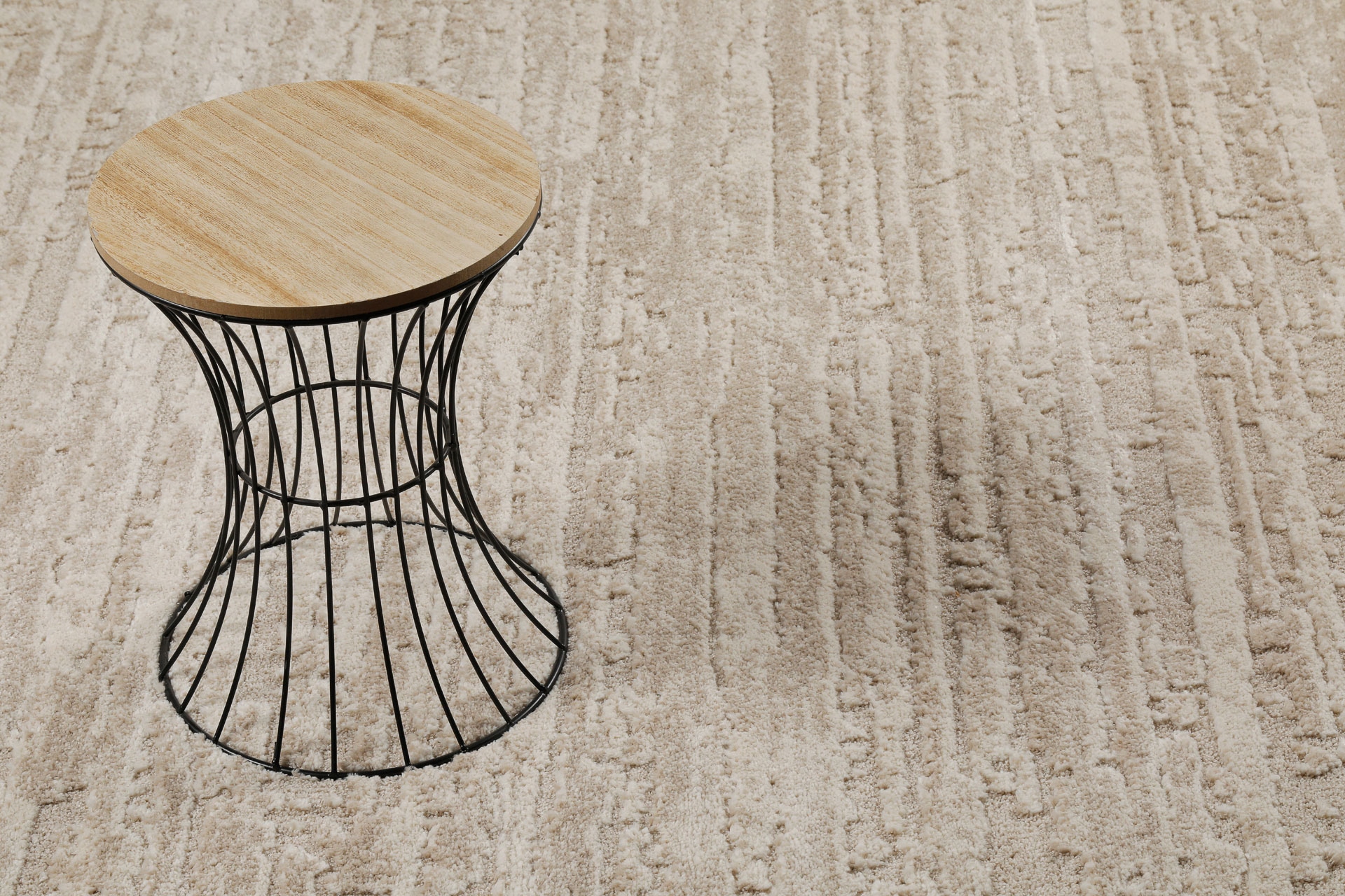 Wecon home Teppich »Peer«, rechteckig, 18 mm Höhe, Gewebt, Hoch-Tief, pflegeleicht, meliertes Muster, Scandi, Wohnzimmer