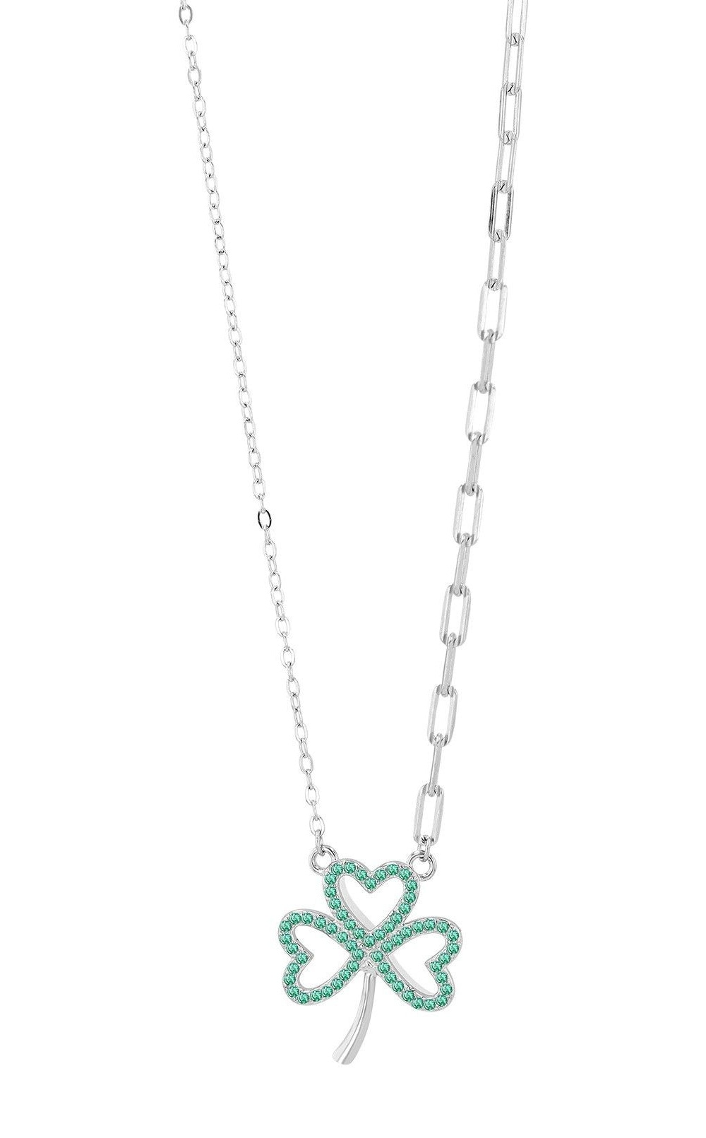 Adelia´s Kette ohne Anhänger »Damen Halskette mit Anhänger – Kleeblatt aus 925 Silber« Zum Verschenken – ideal zum Weihnachten