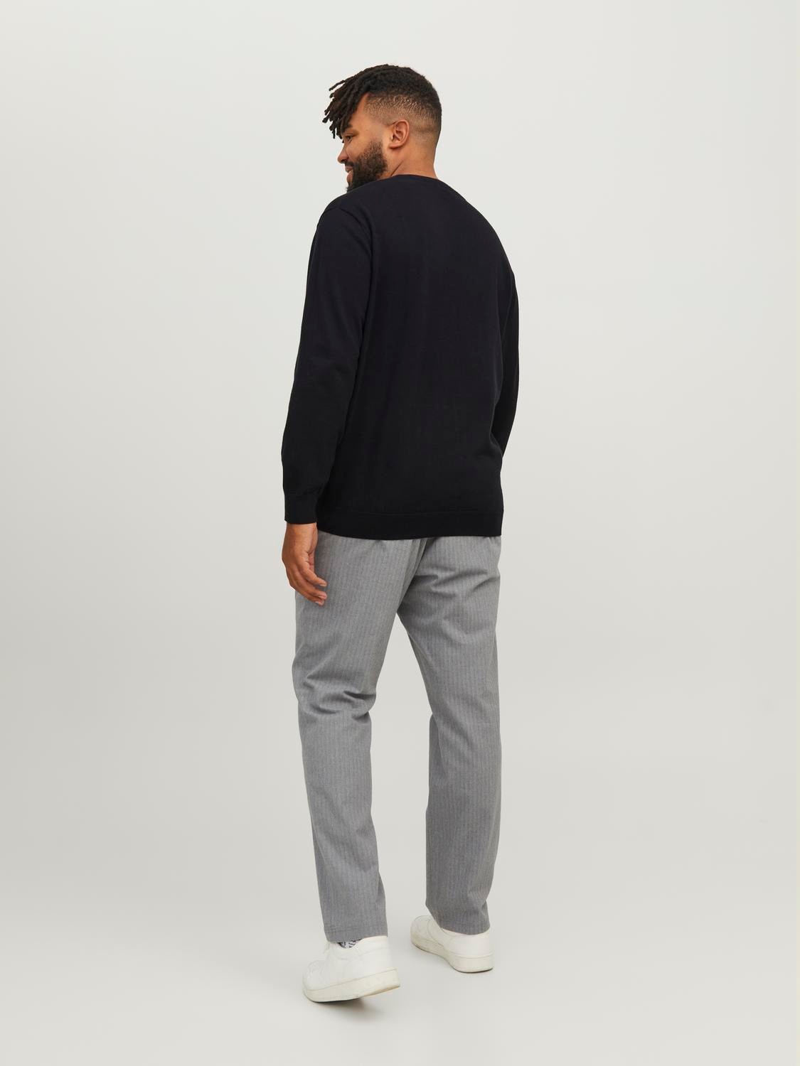 Jack & Jones PlusSize Strickpullover »JJEBASIC KNIT CREW NECK NOOS PLS«