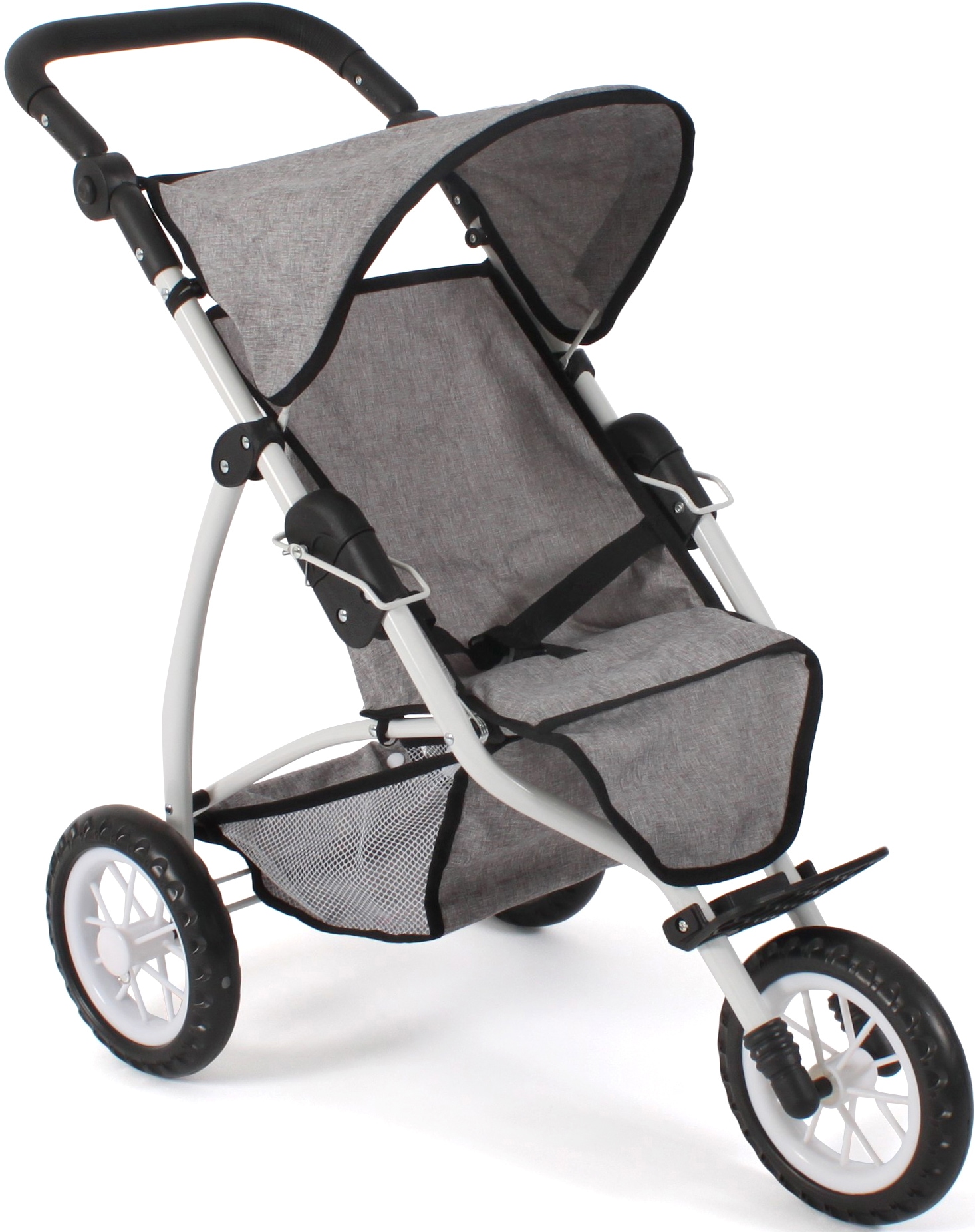 CHIC2000 Puppenbuggy »Leon, Melange Grau«