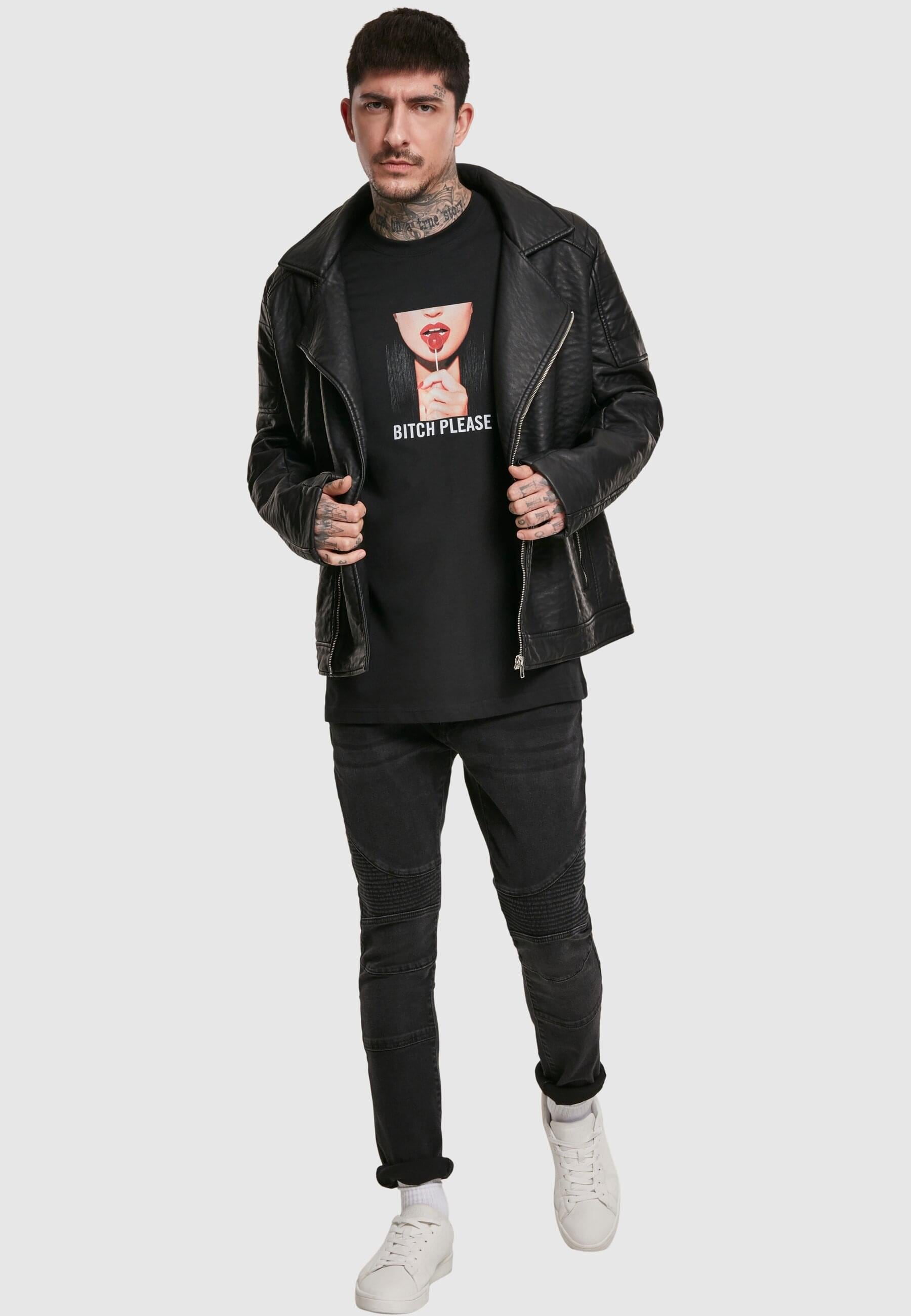 MisterTee T-Shirt »MisterTee Herren Bitch Please Tee«, (1 tlg.)