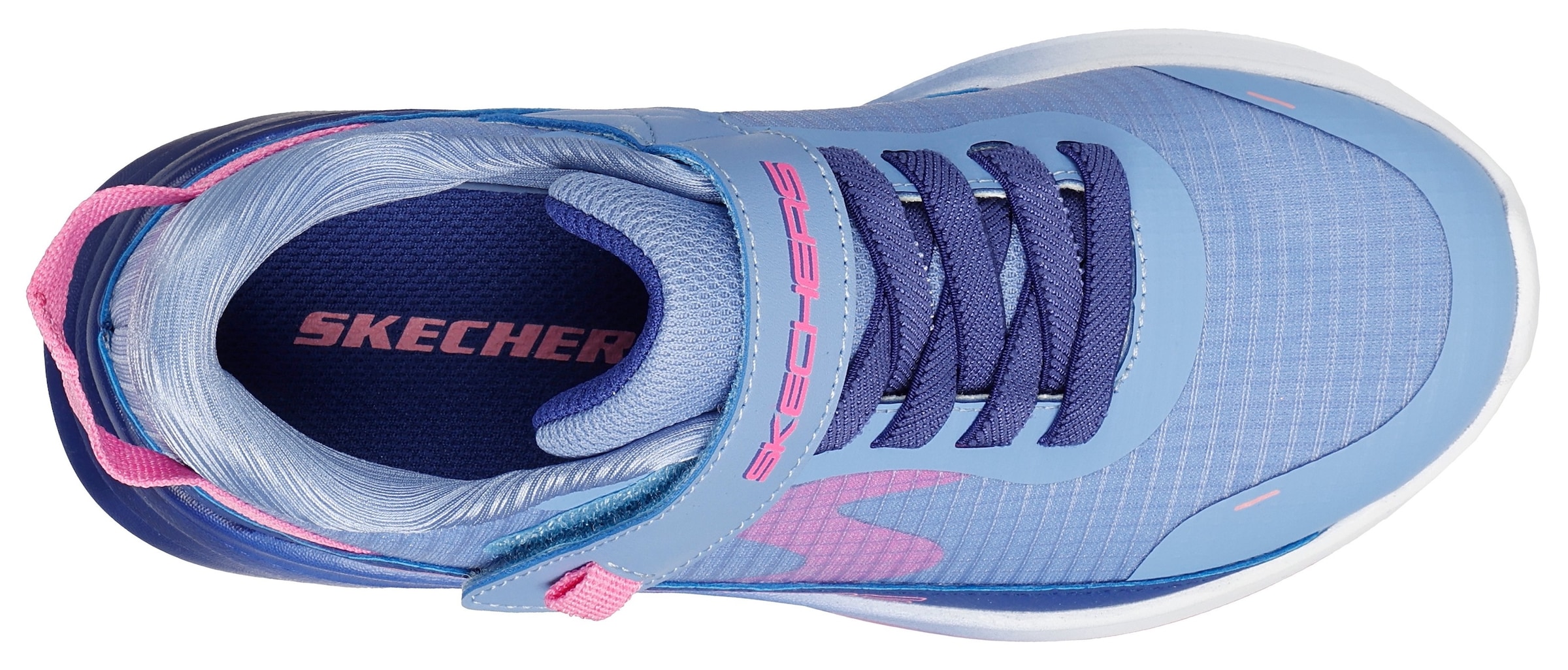 Skechers Sneaker »WAVE 92«, Halbschuh mit Klettverschluss, Größenschablone zum Download