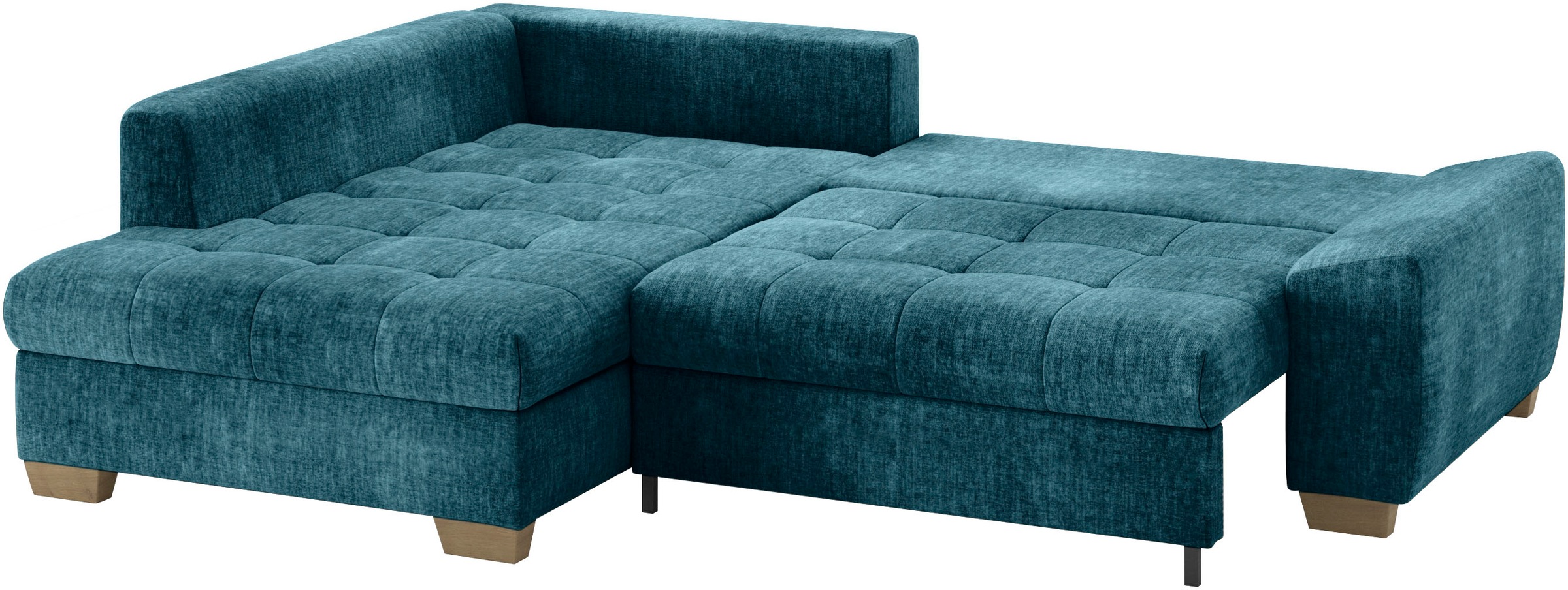 Mr. Couch Ecksofa »Nikita II, L-Form«, Wahlweise mit Kaltschaum, EasyBett, Bettkasten
