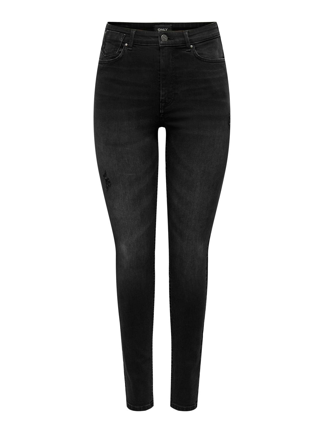 ONLY Skinny-fit-Jeans "ONLFOREVER HIGH SKINNY DNM EXT"