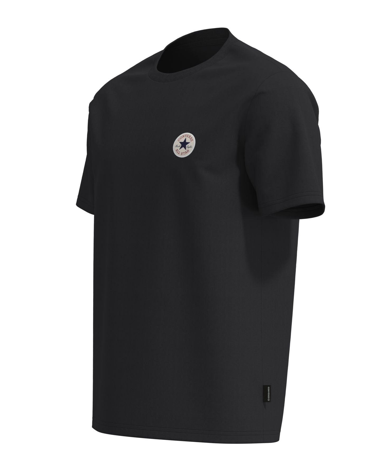 Converse T-Shirt »CHUCK PATCH TEE« mit Rundhalsausschnitt, normale Länge, aus Baumwolle