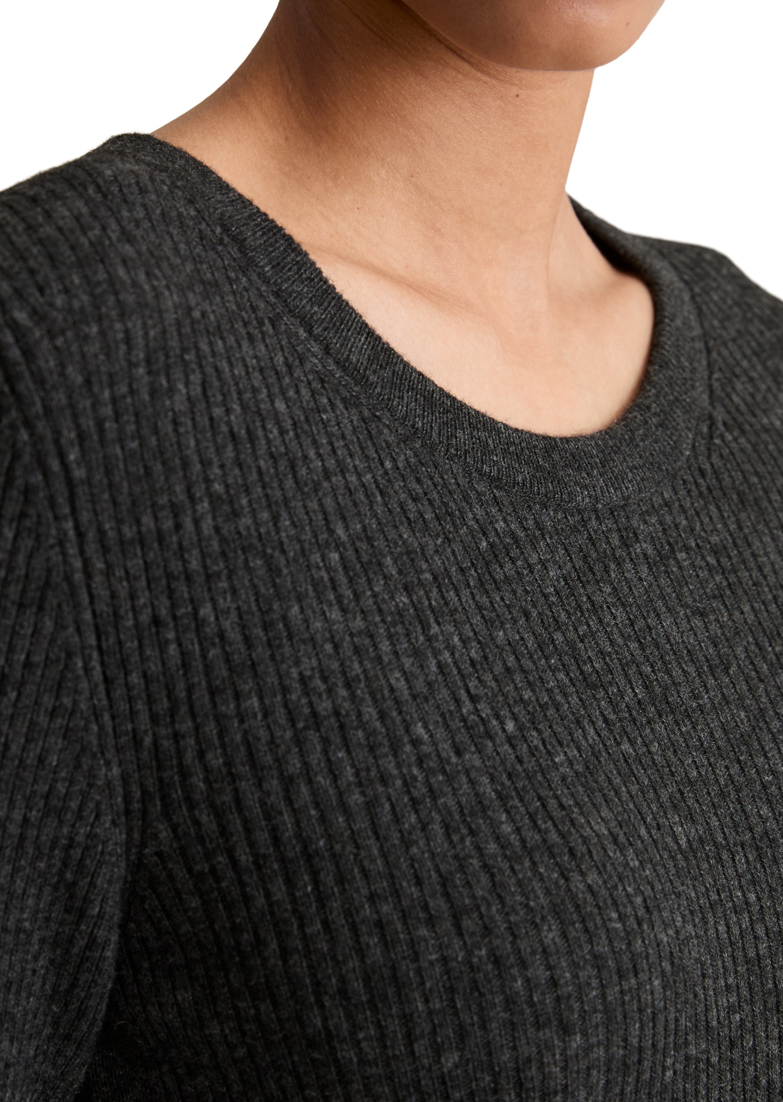 Marc O'Polo DENIM Rundhalspullover »aus softem Schurwolle-Mix«