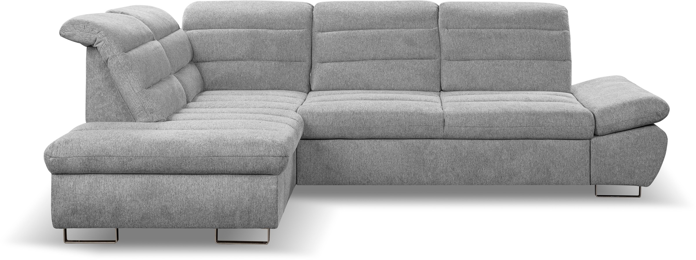 WERK2 Ecksofa "Roma L-Form", Sofa mit Schlaffunktion, Sitztiefenverstellung günstig online kaufen