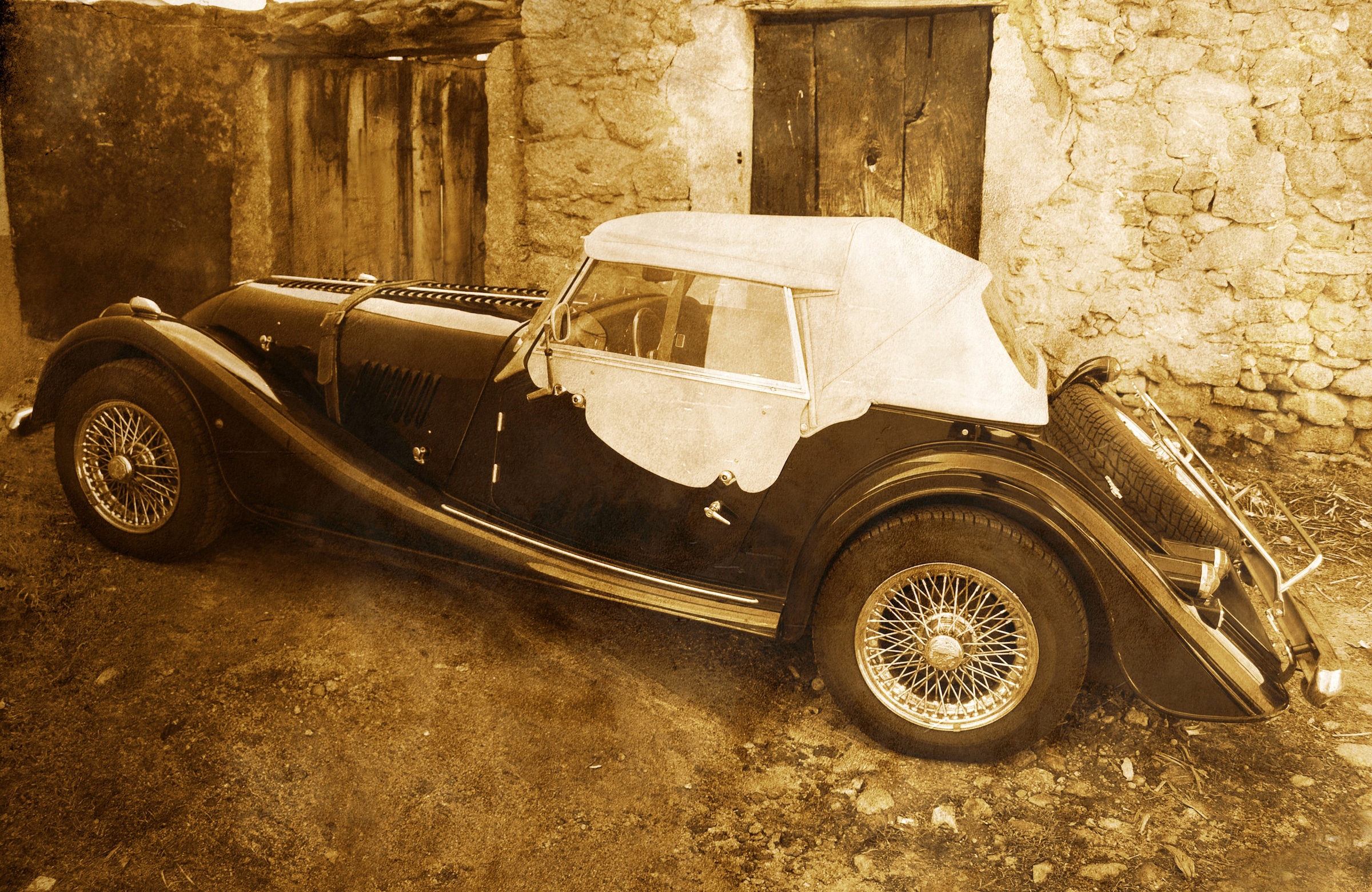Papermoon Fototapete "OLDTIMER MG CABRIO"