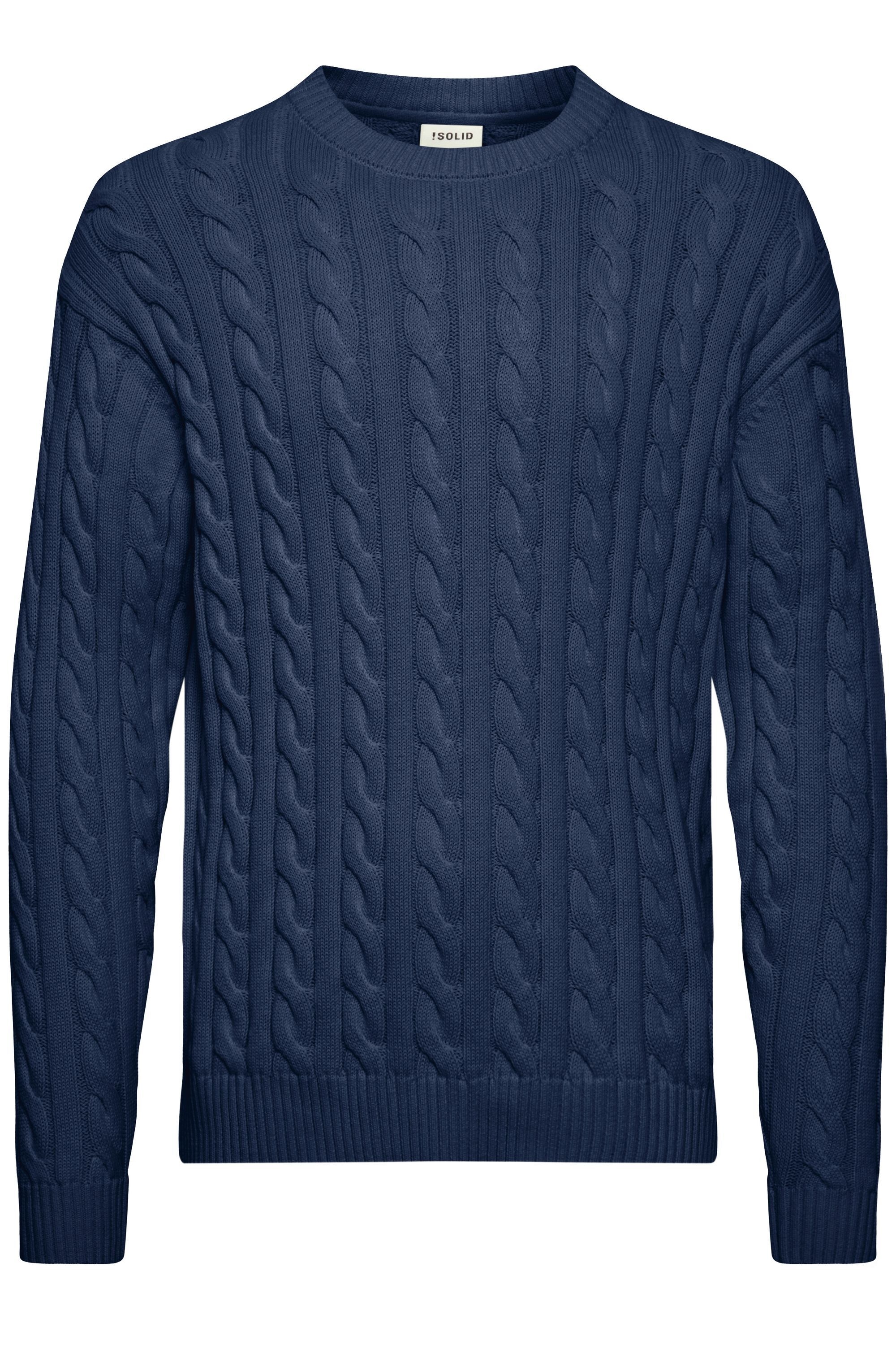 Solid Strickfleece-Pullover "Strickpullover SDMALCOLM" günstig online kaufen