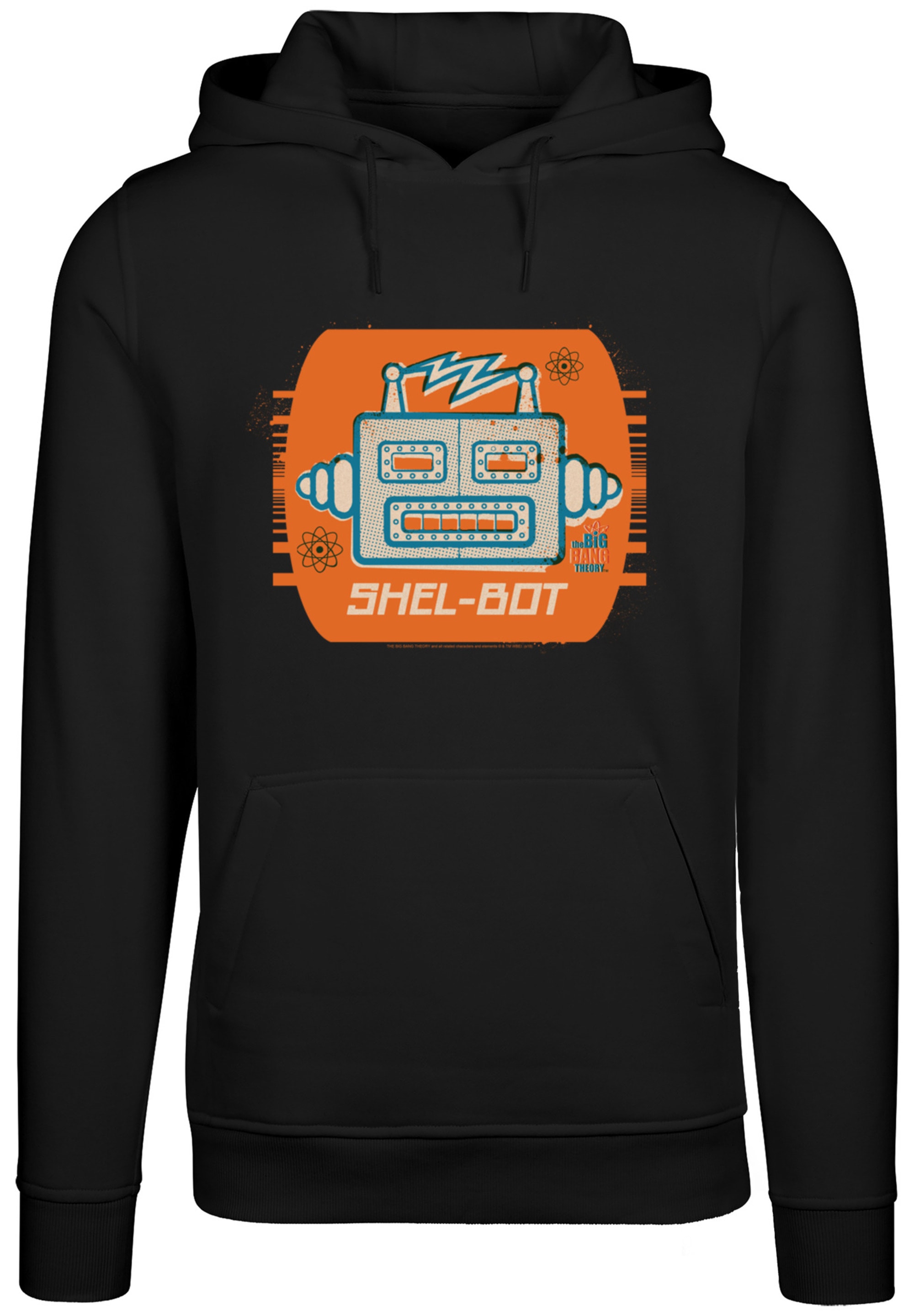 F4NT4STIC Sweatshirt »Big Bang Theory TV Serie Shel-Bot«, Herren,Premium Merch,Slim-Fit,Kapuzenpullover,Bedruckt