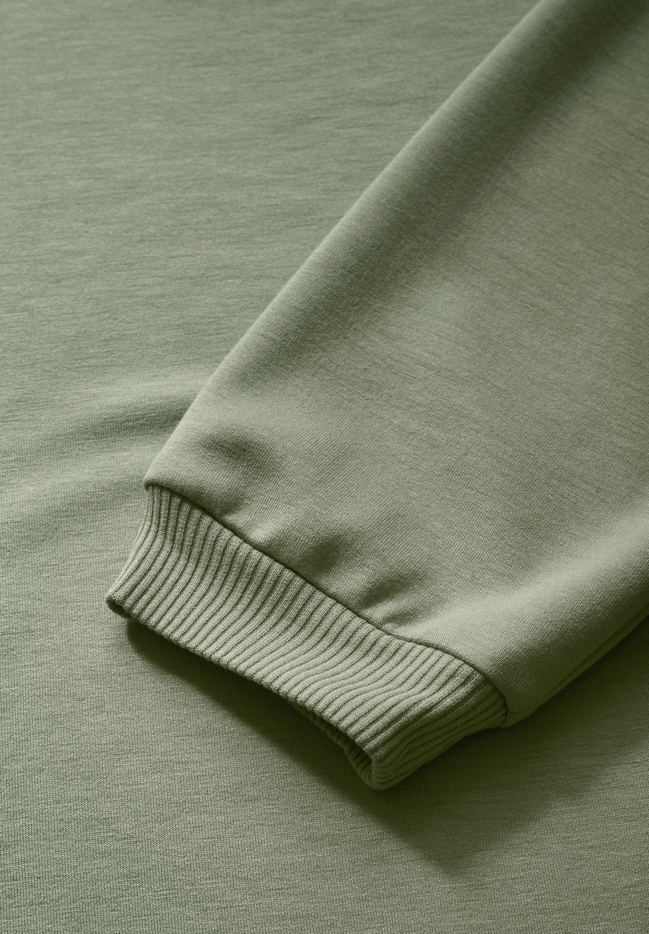 STREET ONE STUDIO Langarmshirt, mit Tunnelzug am Saum