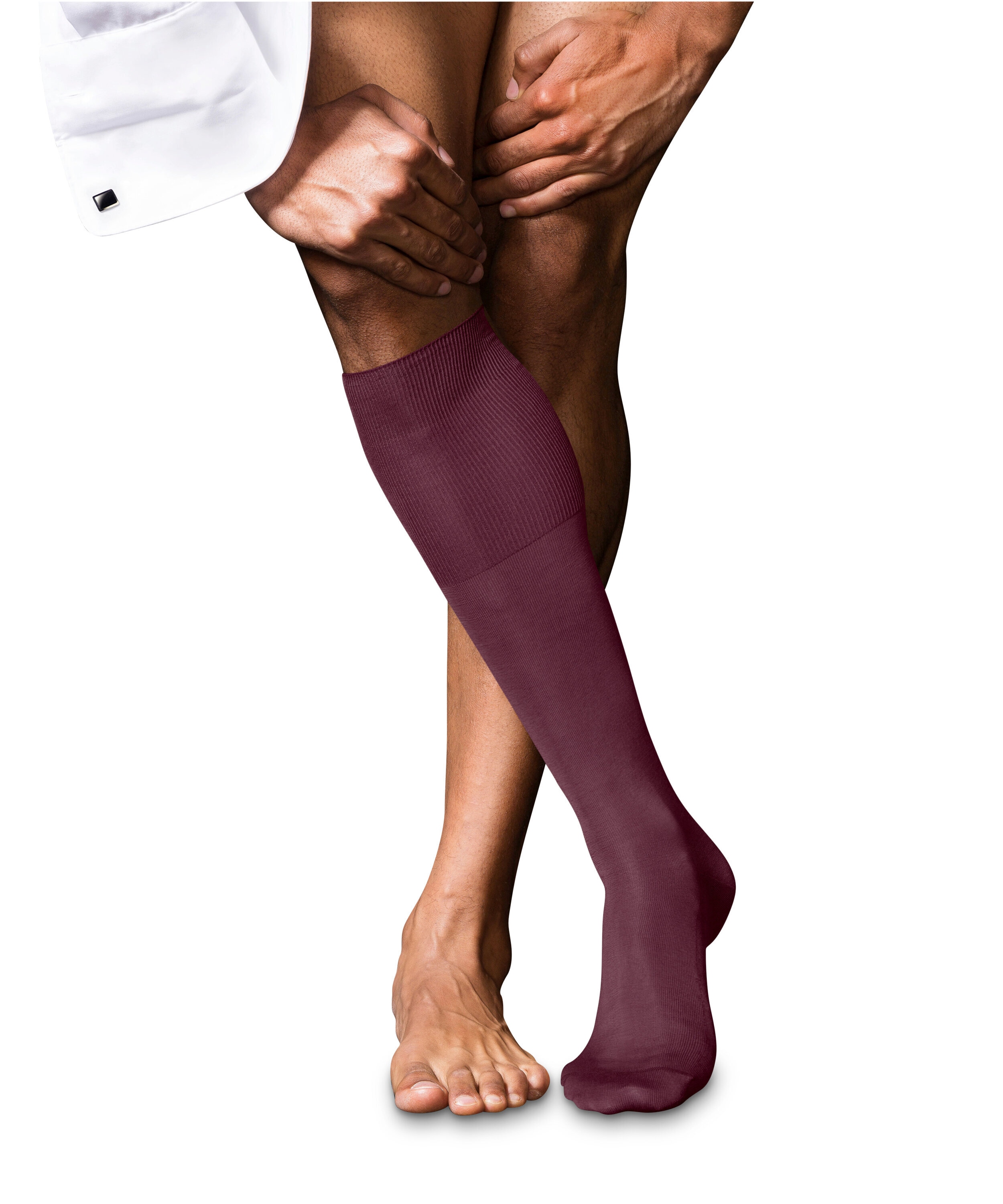 FALKE Kniestrümpfe "No. 9 Pure Fil dÉcosse" 1 Paar tlg.