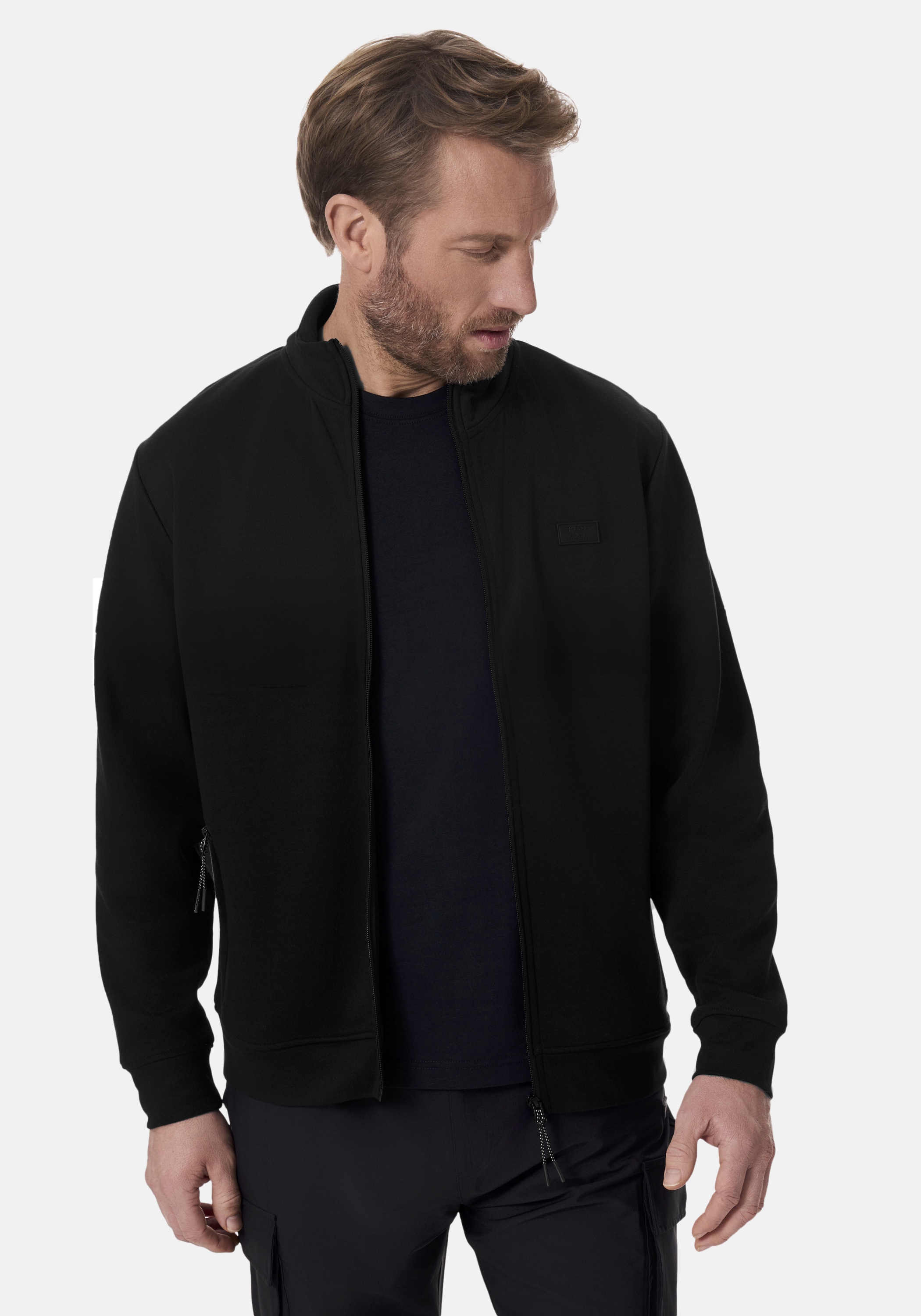 HERO by John Medoox "SPENCER Sweatjacke Regular Fit Jeans" Soft Sweat Regularfit Casual Sweat für Herren