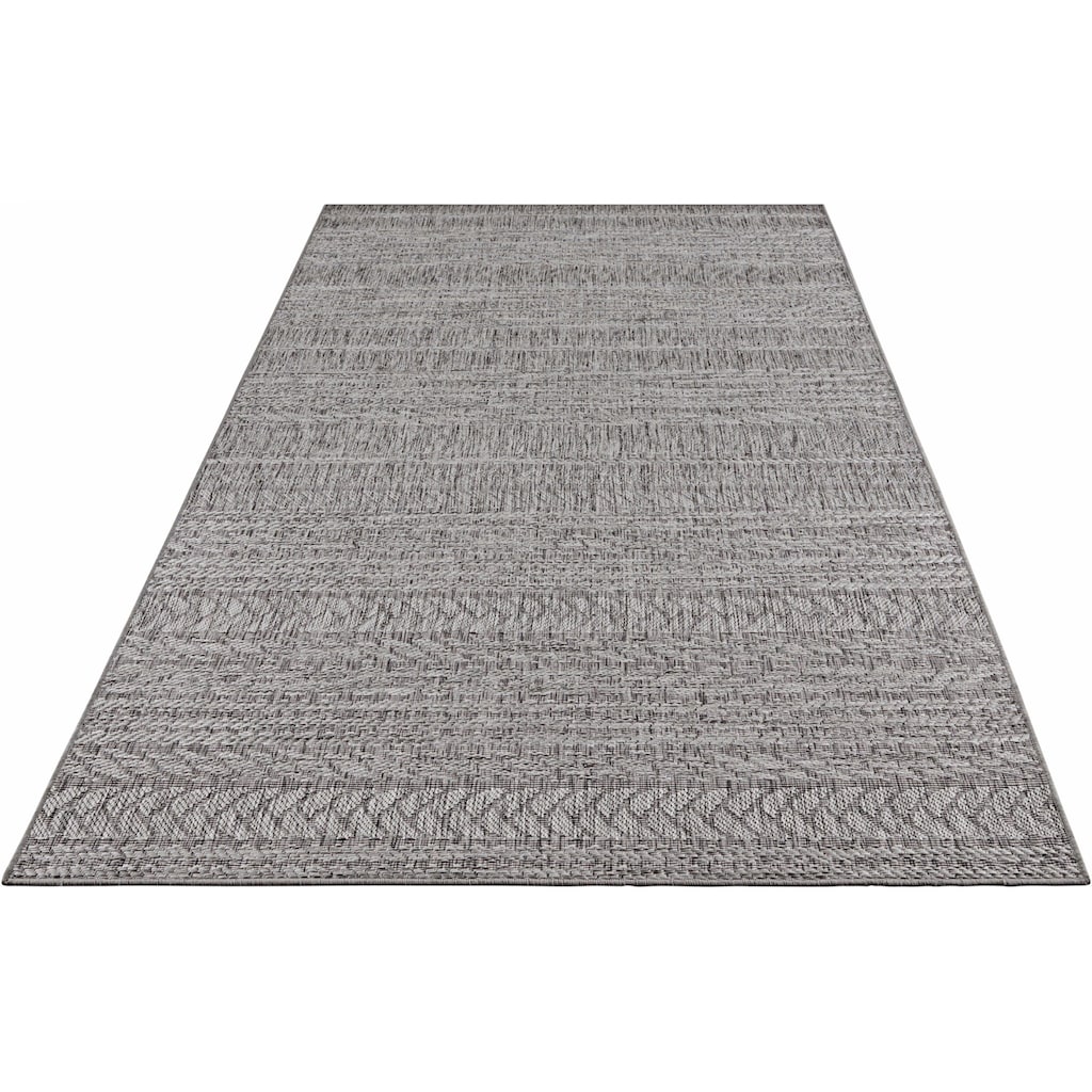 NORTHRUGS Teppich »Granado«, rechteckig, Sisal Optik, Robust, Pflegeleicht, Flachgewebe