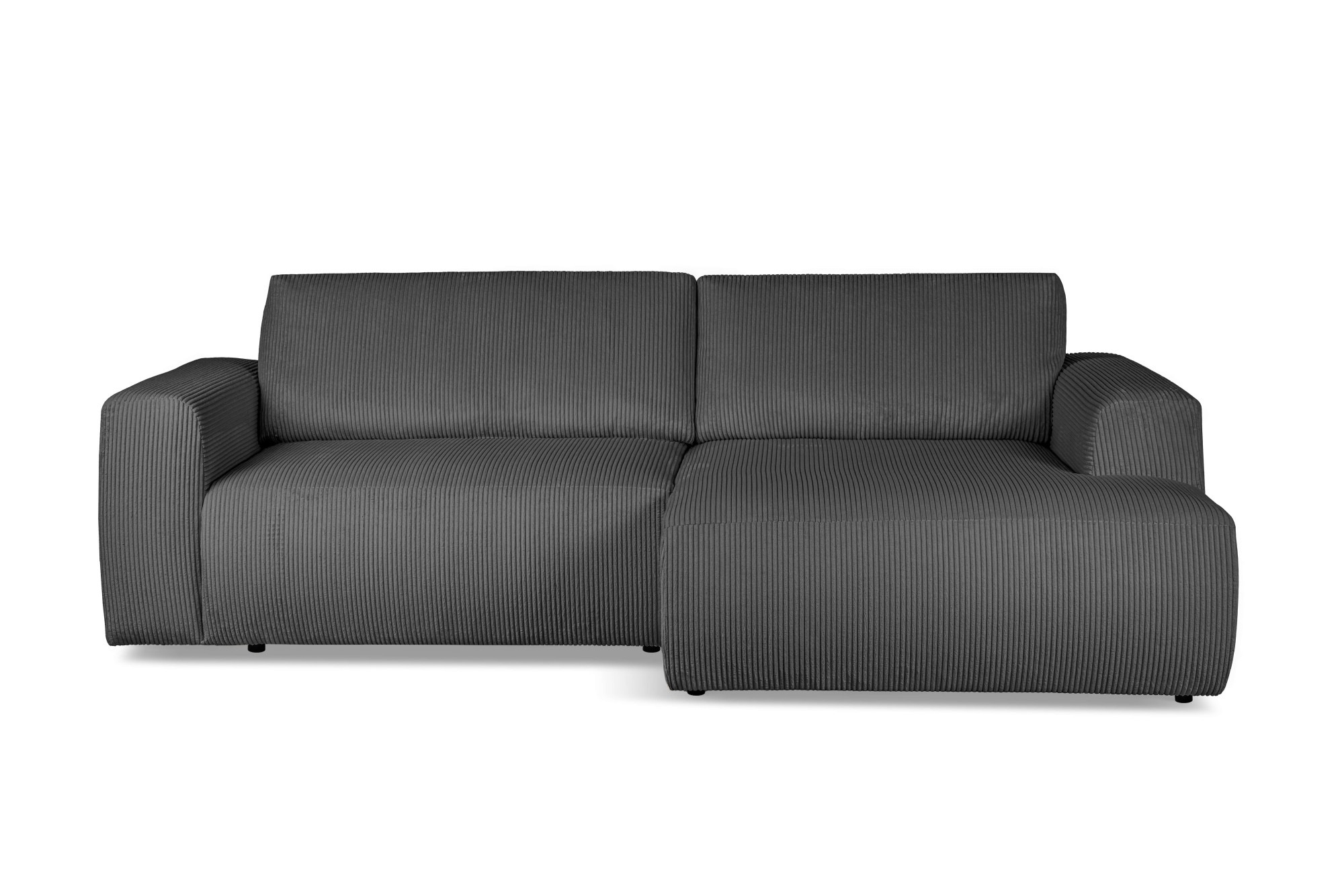 andas Schlafsofa "Noord Schlafecksofa, Breite 250 cm" Cord, Struktur, Webst günstig online kaufen