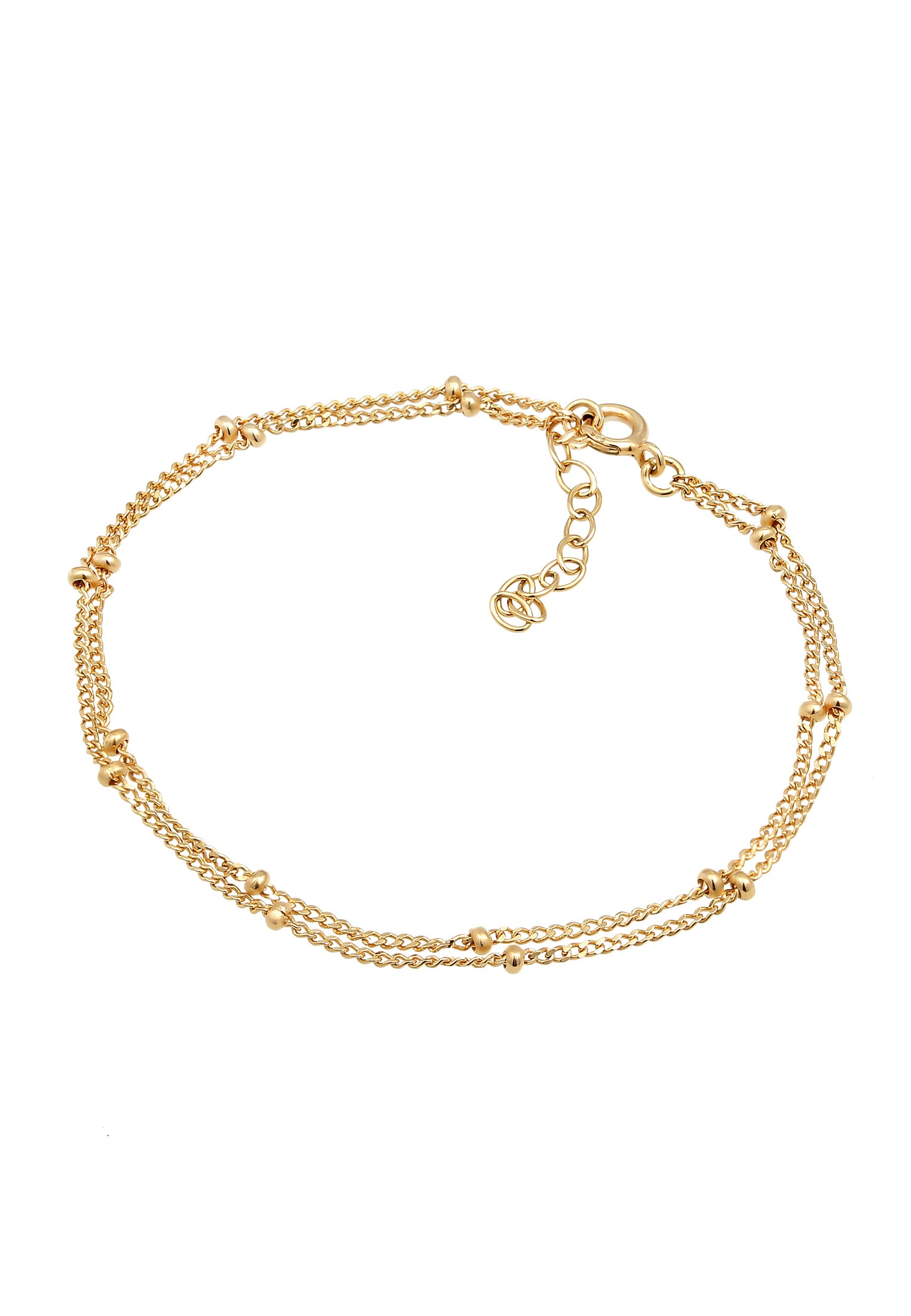 Elli Armband »Layer Kugel Kettchen Basic Trend 925er Silber«