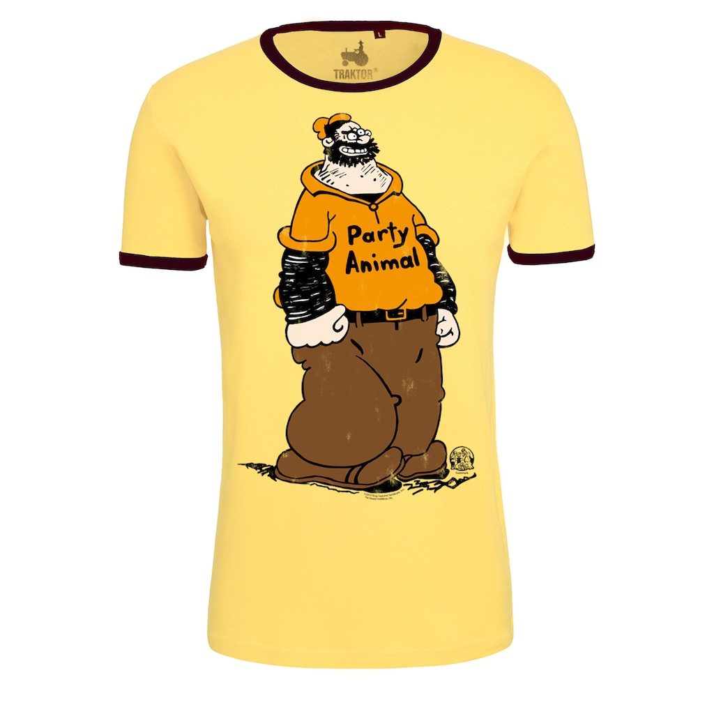 LOGOSHIRT T-Shirt »Popeye - Brutus Party Animal«