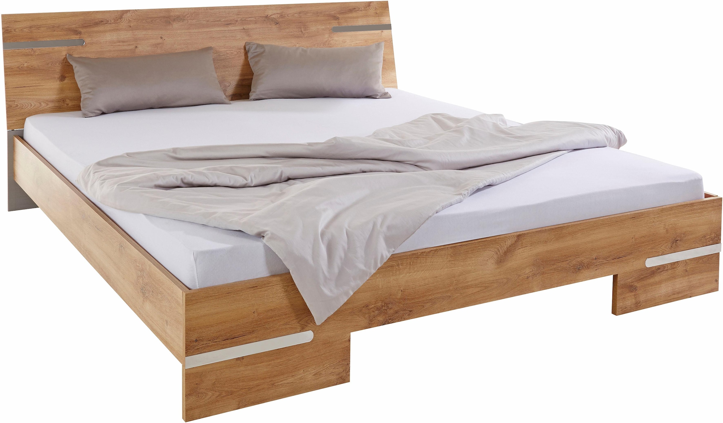 Wimex Futonbett "Anna, Bett Made in Germany", mit chromfarbenen Details im günstig online kaufen
