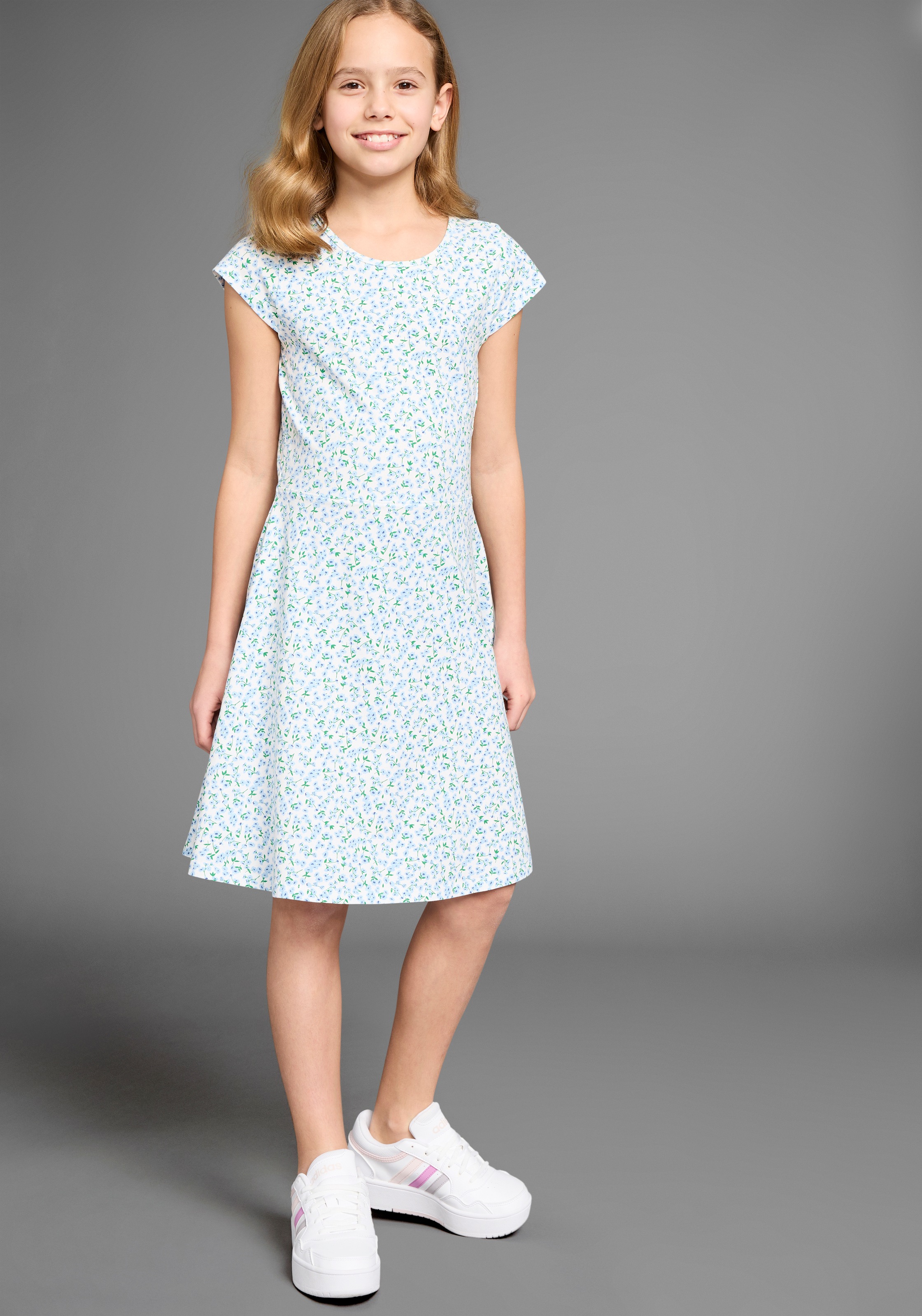 DELMAO Suknelė »Skaterkleid in Allover-Design...