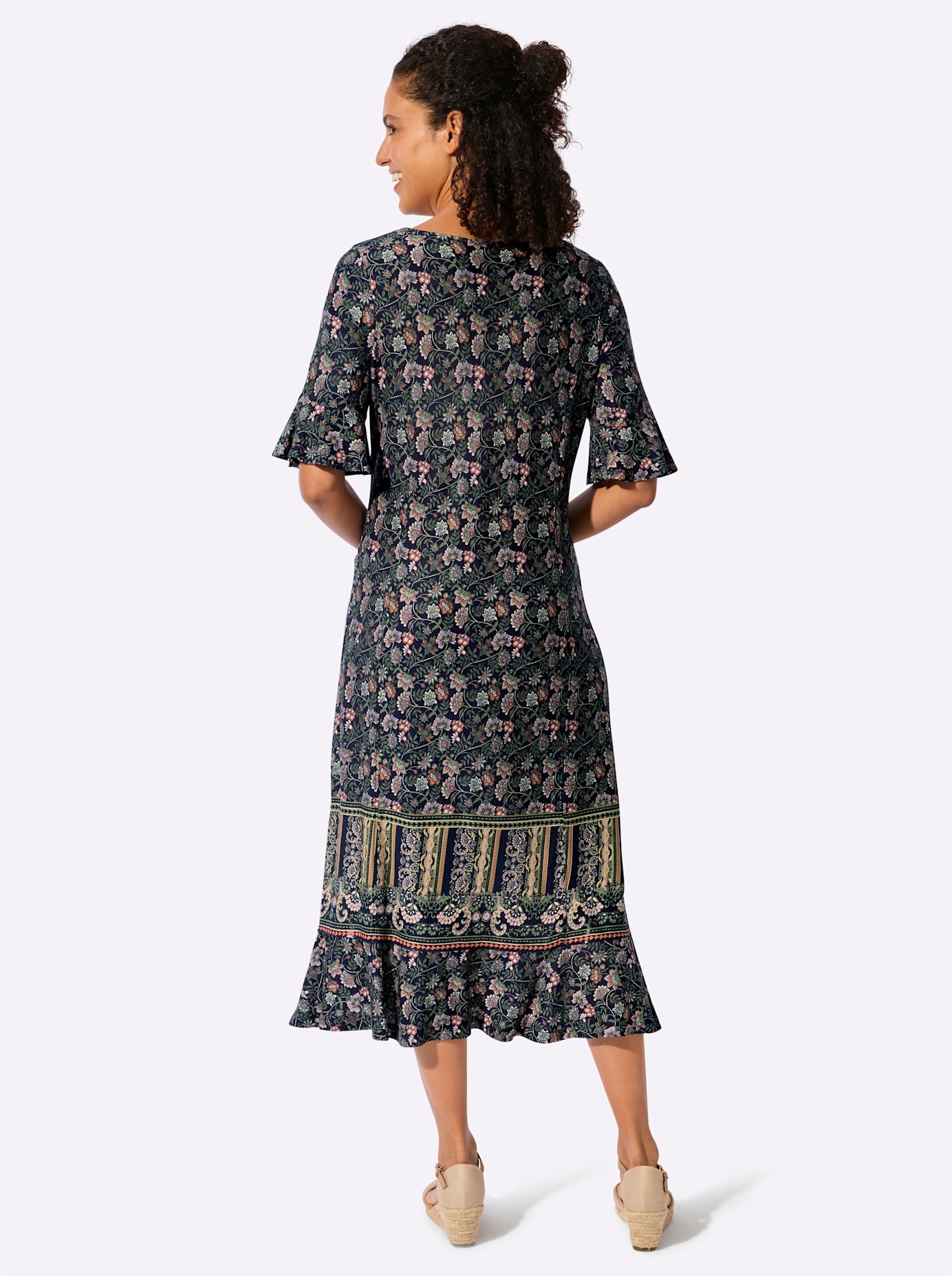 Inspirationen Jersey Dress Multicolor Size 40 2