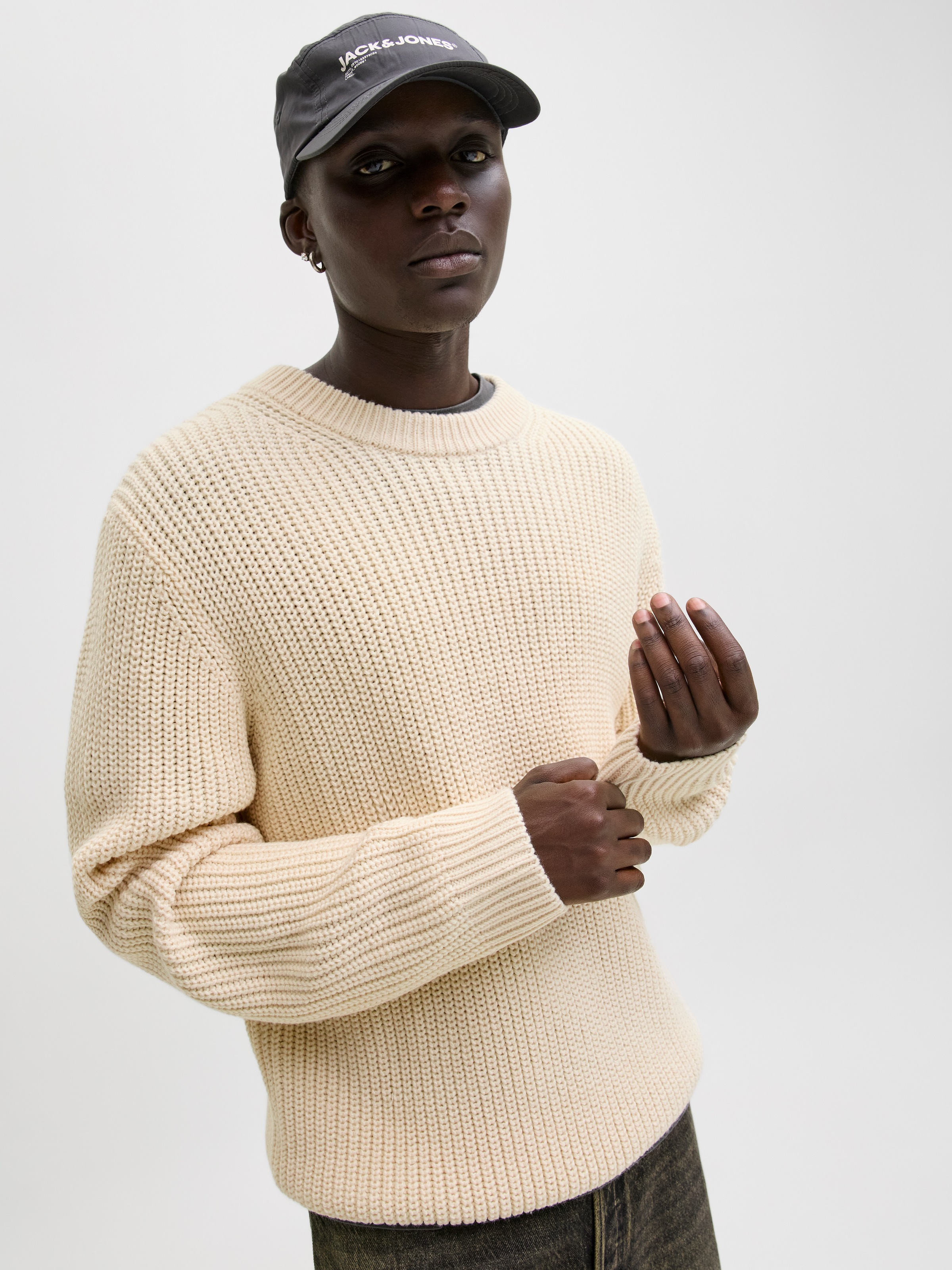 Jack & Jones Strickpullover "JORBLEECKER KNIT CREW NECK BF" günstig online kaufen