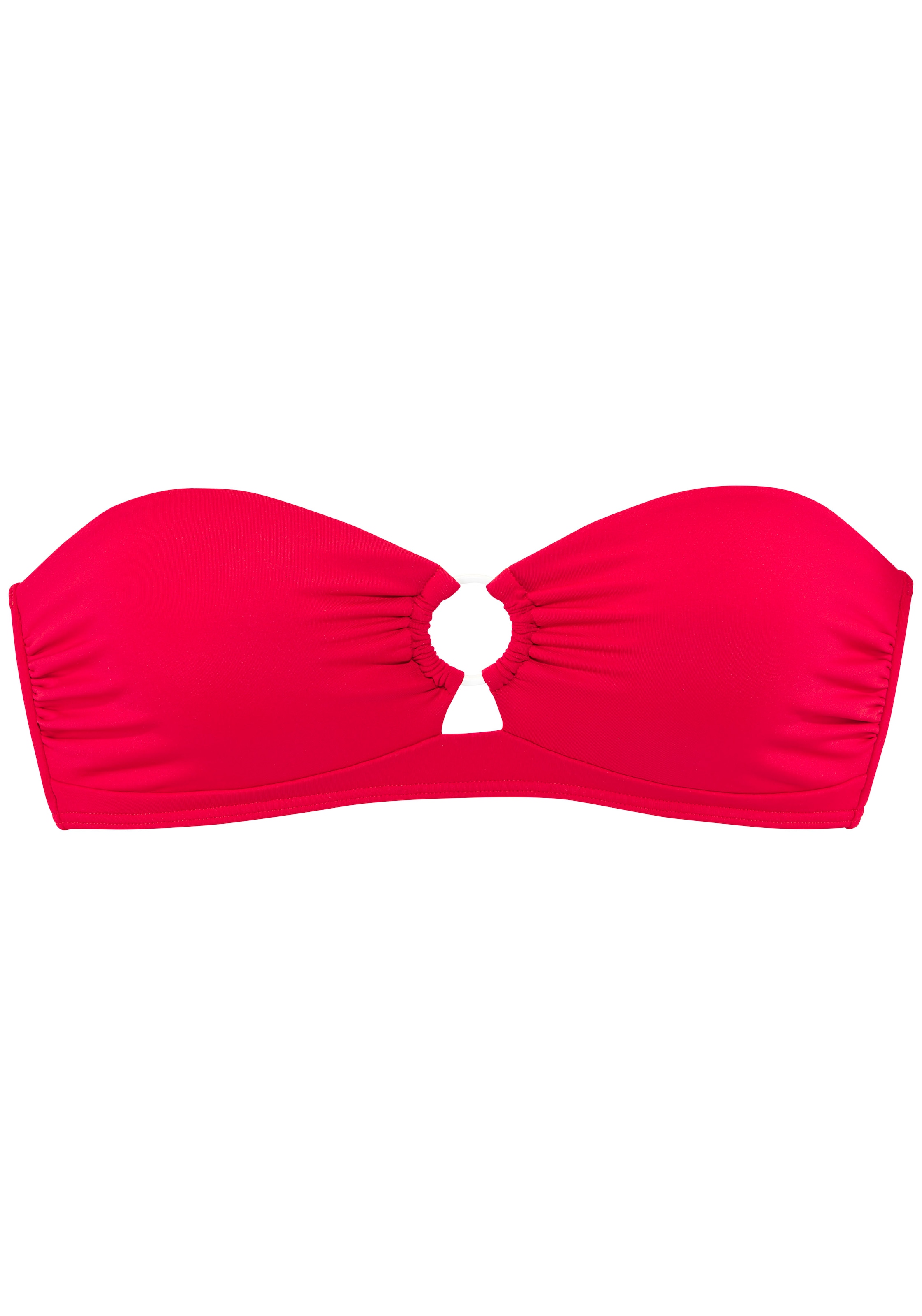 s.Oliver Bandeau-Bikini-Top »Beverly« mit kontrastfarbigem Zierring
