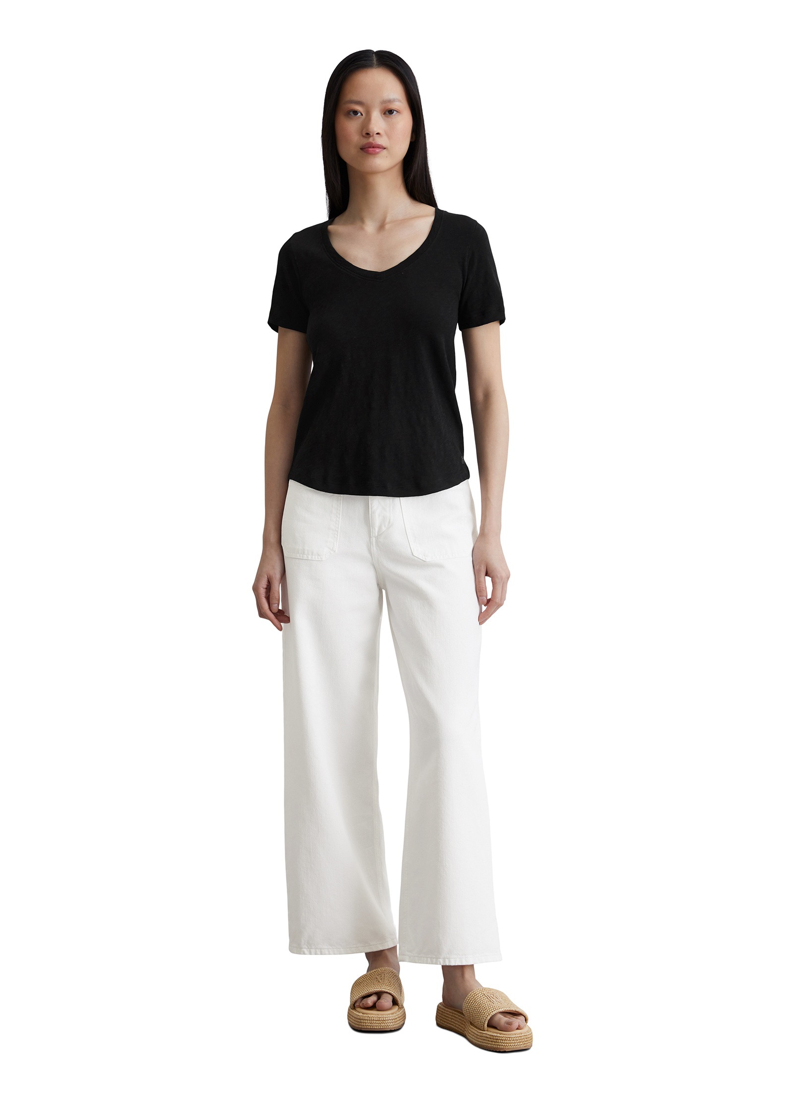 Marc O'Polo T-Shirt »aus Organic Cotton Slub Jersey«
