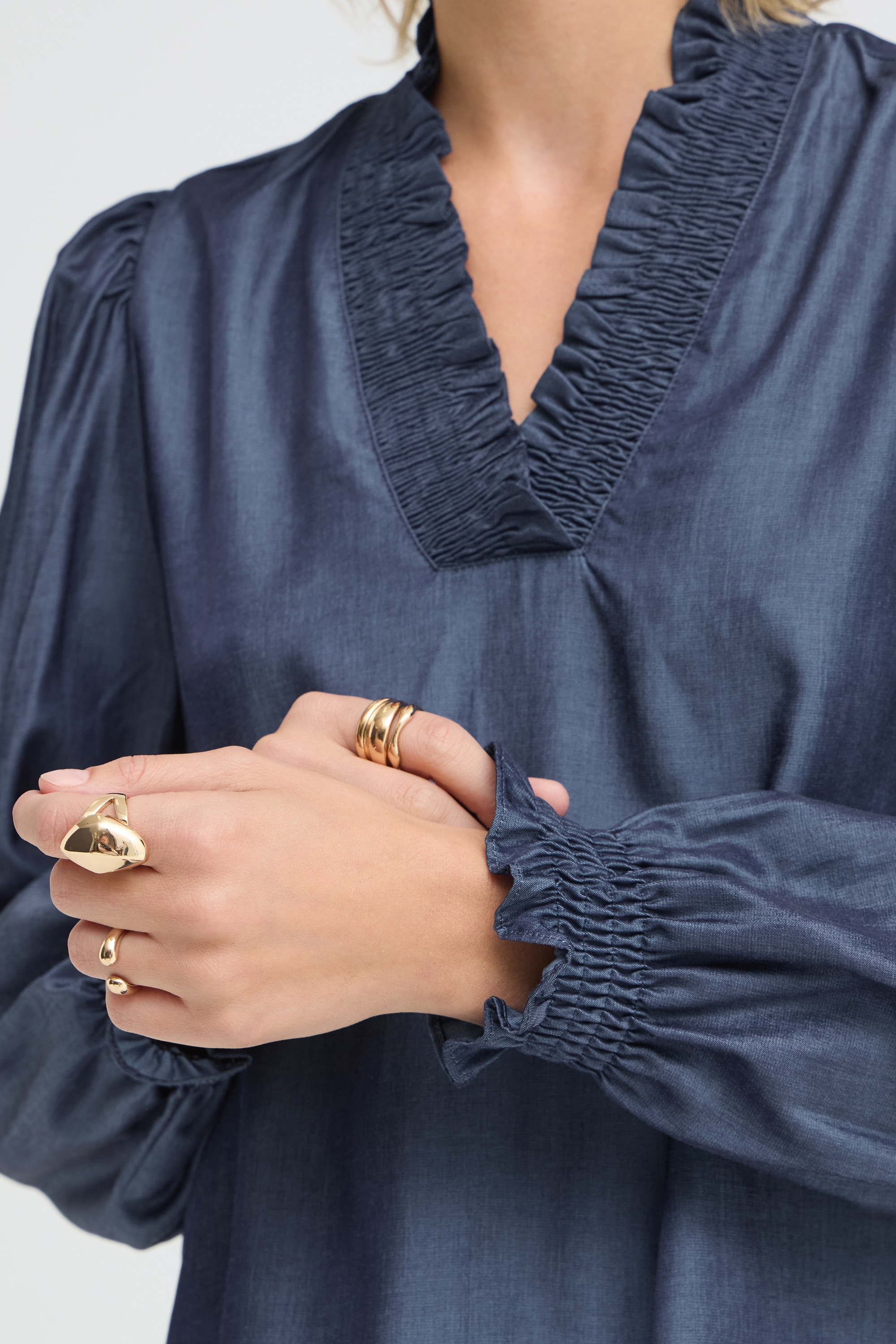 Pulz Jeans Langarmbluse »Pulz Jeans Bluse langarm PZCHOLE«
