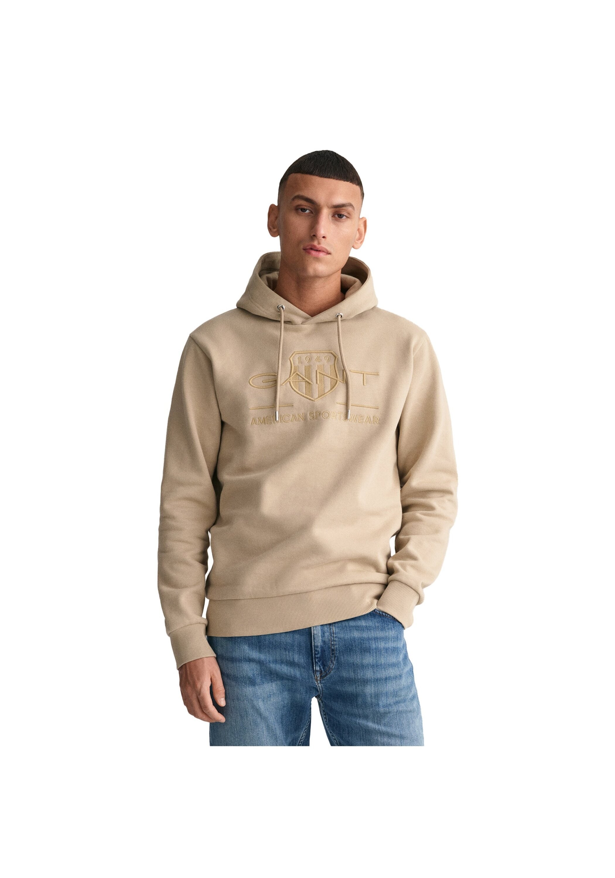 Gant Sweatshirt "Sweatshirt REGULAR TONAL SHIELD HOODIE" günstig online kaufen