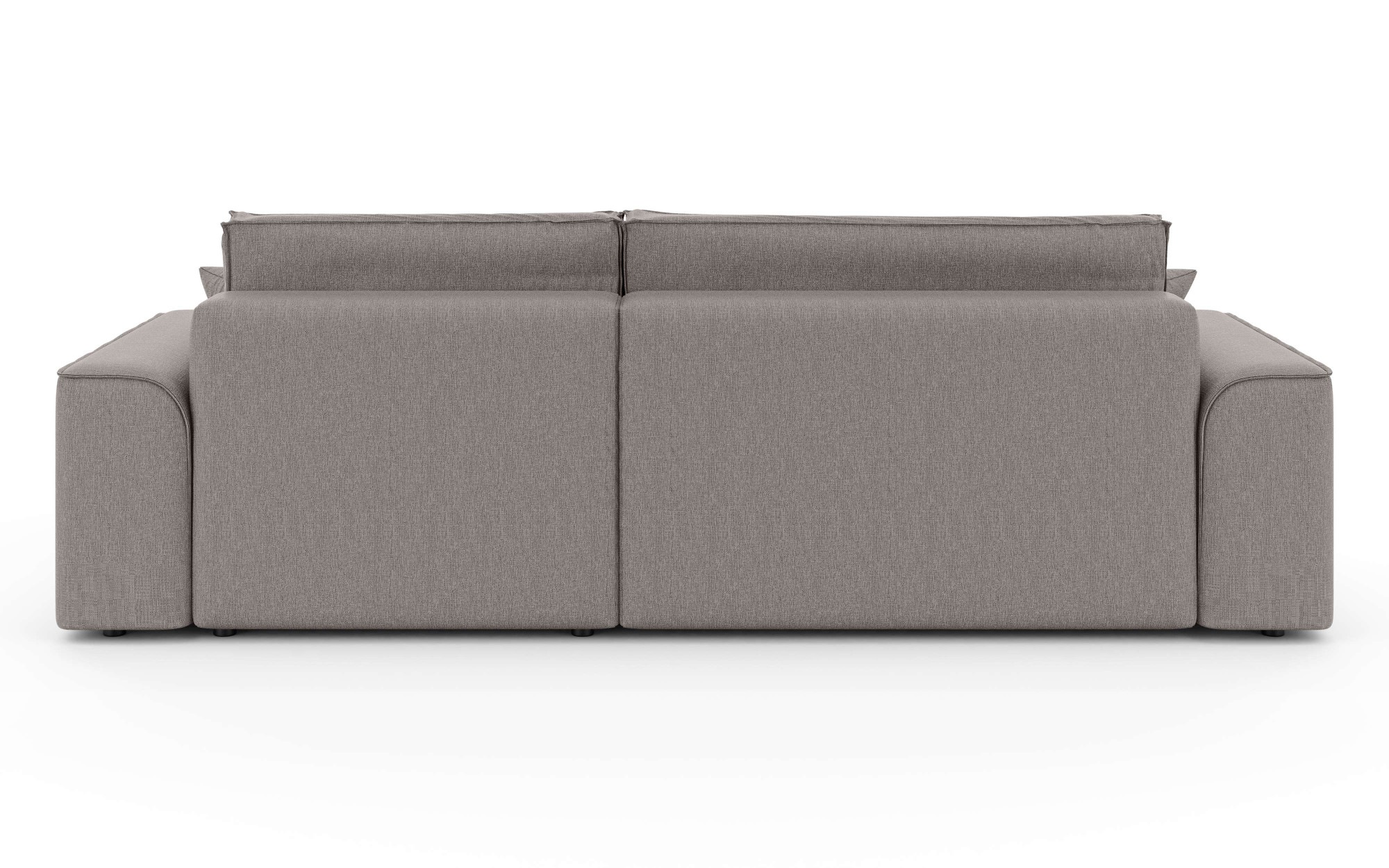 Home affaire Ecksofa »Santenay mit Bettfunktion und Bettkasten, Maße: B/T/H 266/164/90 cm«, L-Form mit Wellenfederung, Schlaffläche: 140x213 cm, auch in Cord