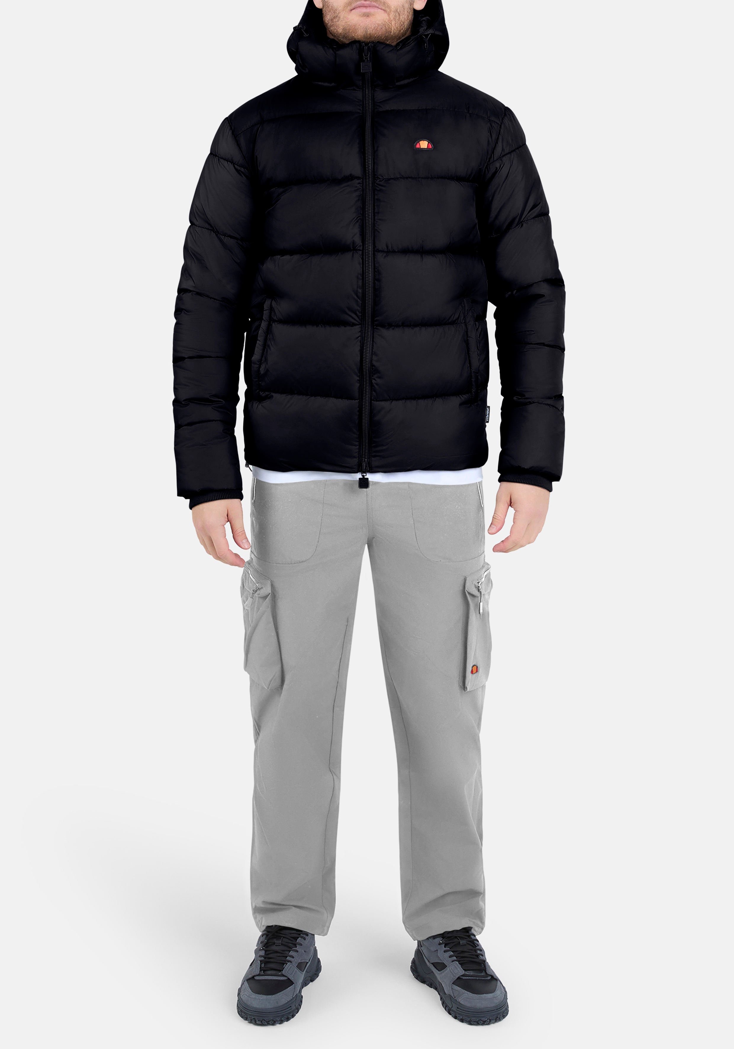 Thumbnail - Ellesse Steppjacke "PADDERO PADDED JACKET" mit Kapuze, mit Reißverschluss auf der Brust