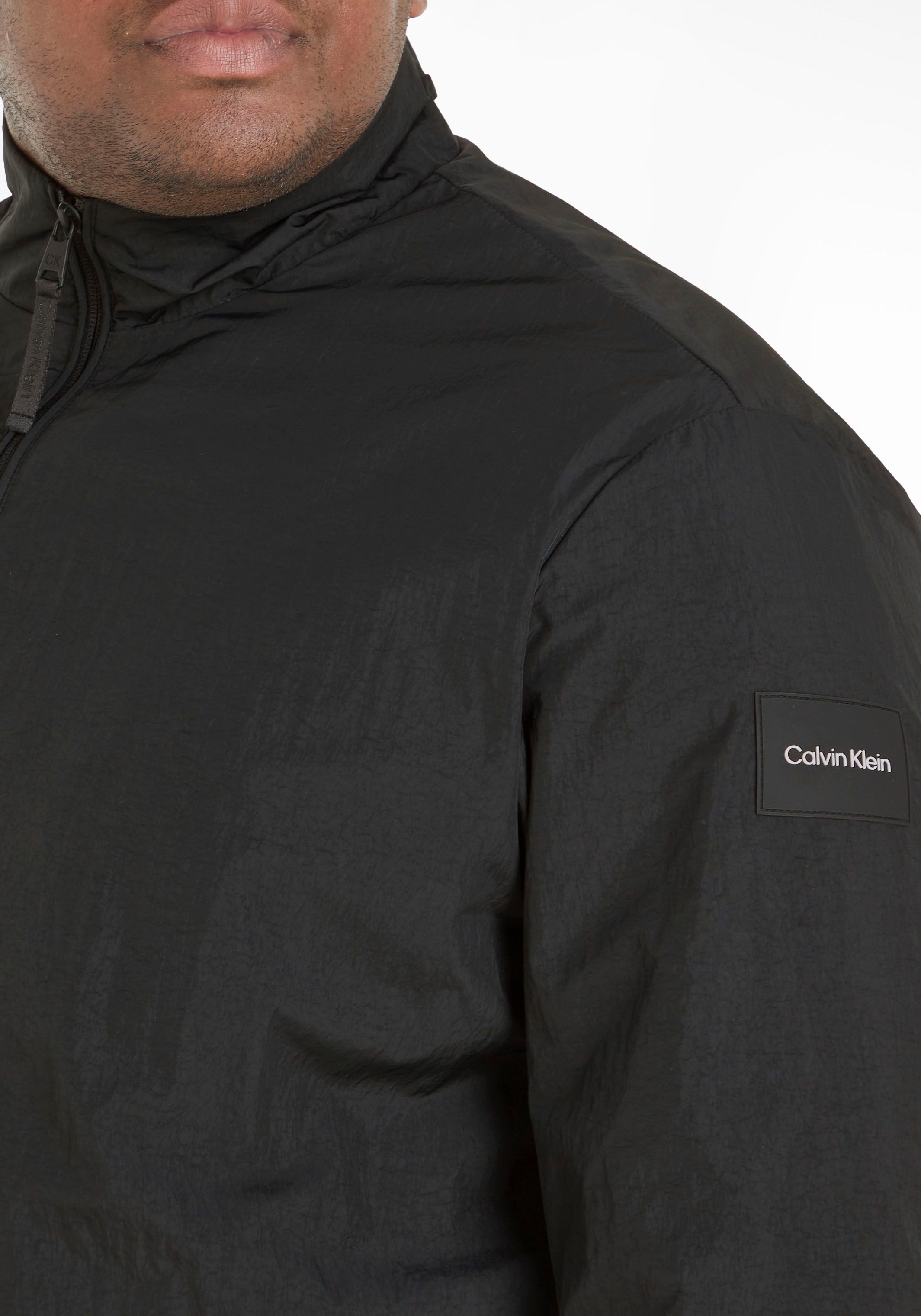 Calvin Klein Big&amp;Tall Windbreaker mit Reißverschluss IN7967