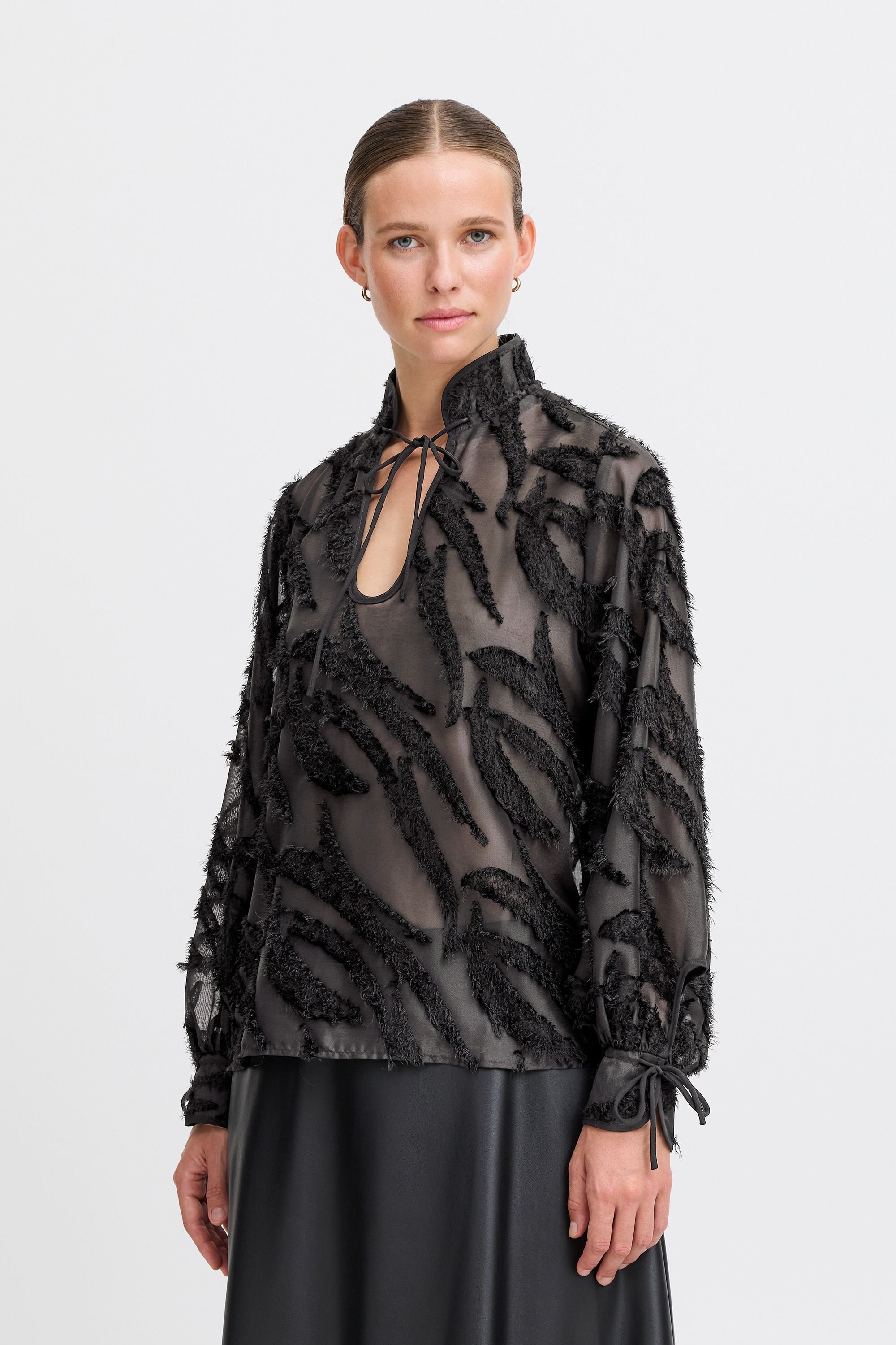 b.young Langarmbluse »Langarmbluse BYHALLIE BLOUSE -«