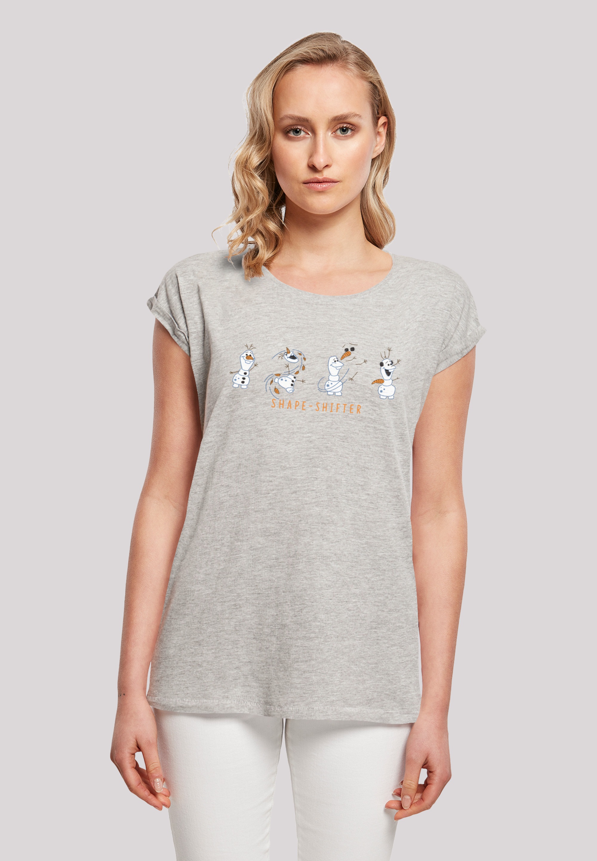 F4NT4STIC T-Shirt "Disney Frozen 2 Olaf Shape-Shifter", Print