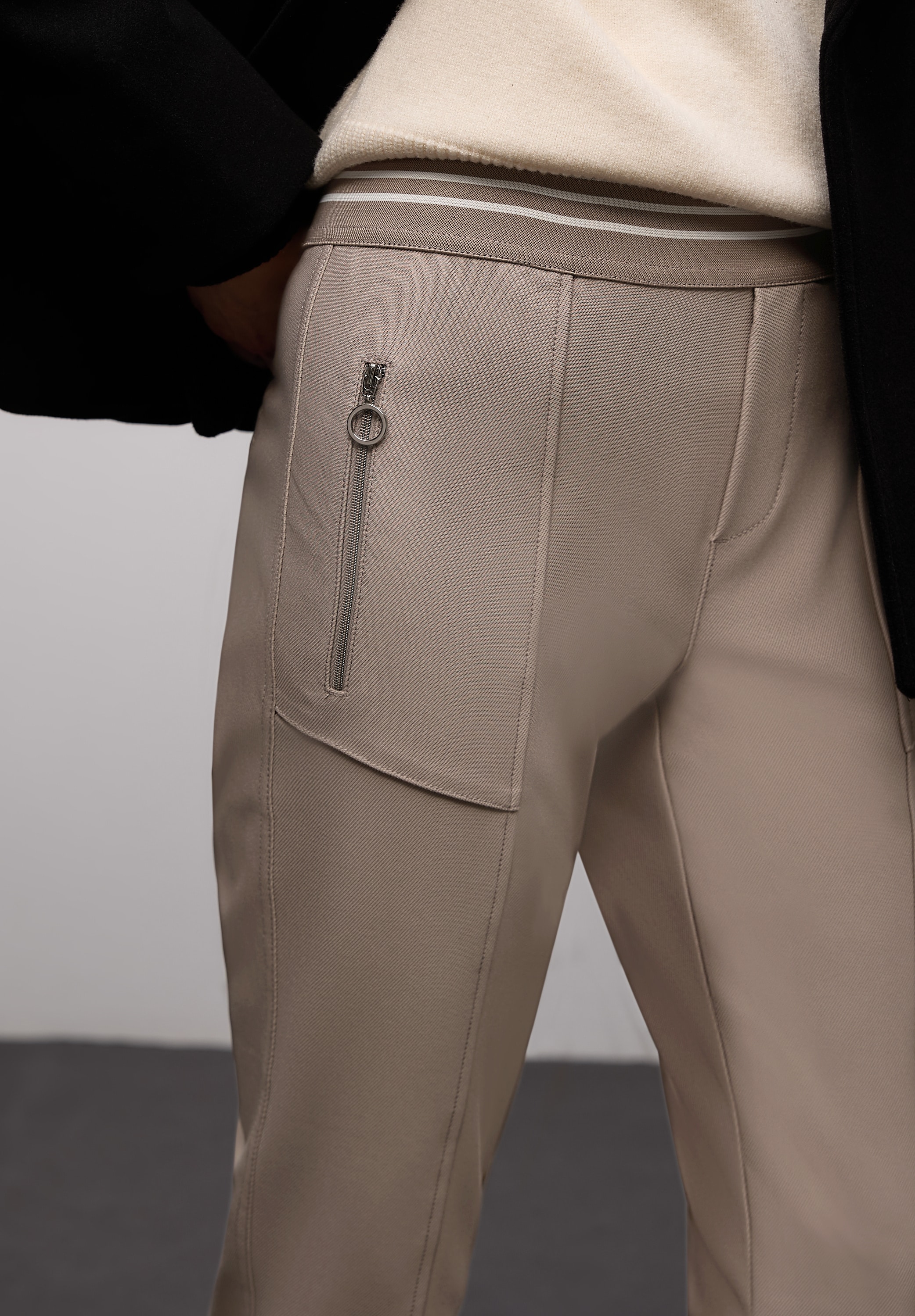 STREET ONE Stoffhose  im Loose Fit