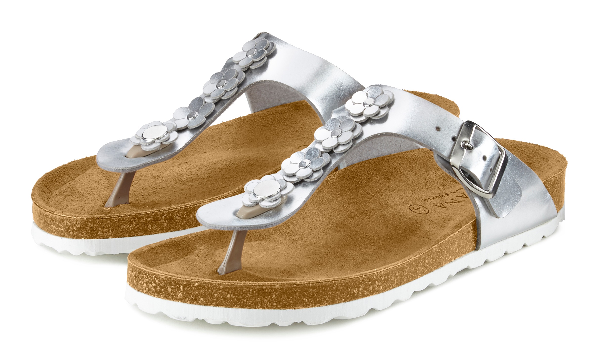 LASCANA Zehentrenner "Sandale, Pantolette, offener Schuh, Sommerschuh," mit günstig online kaufen